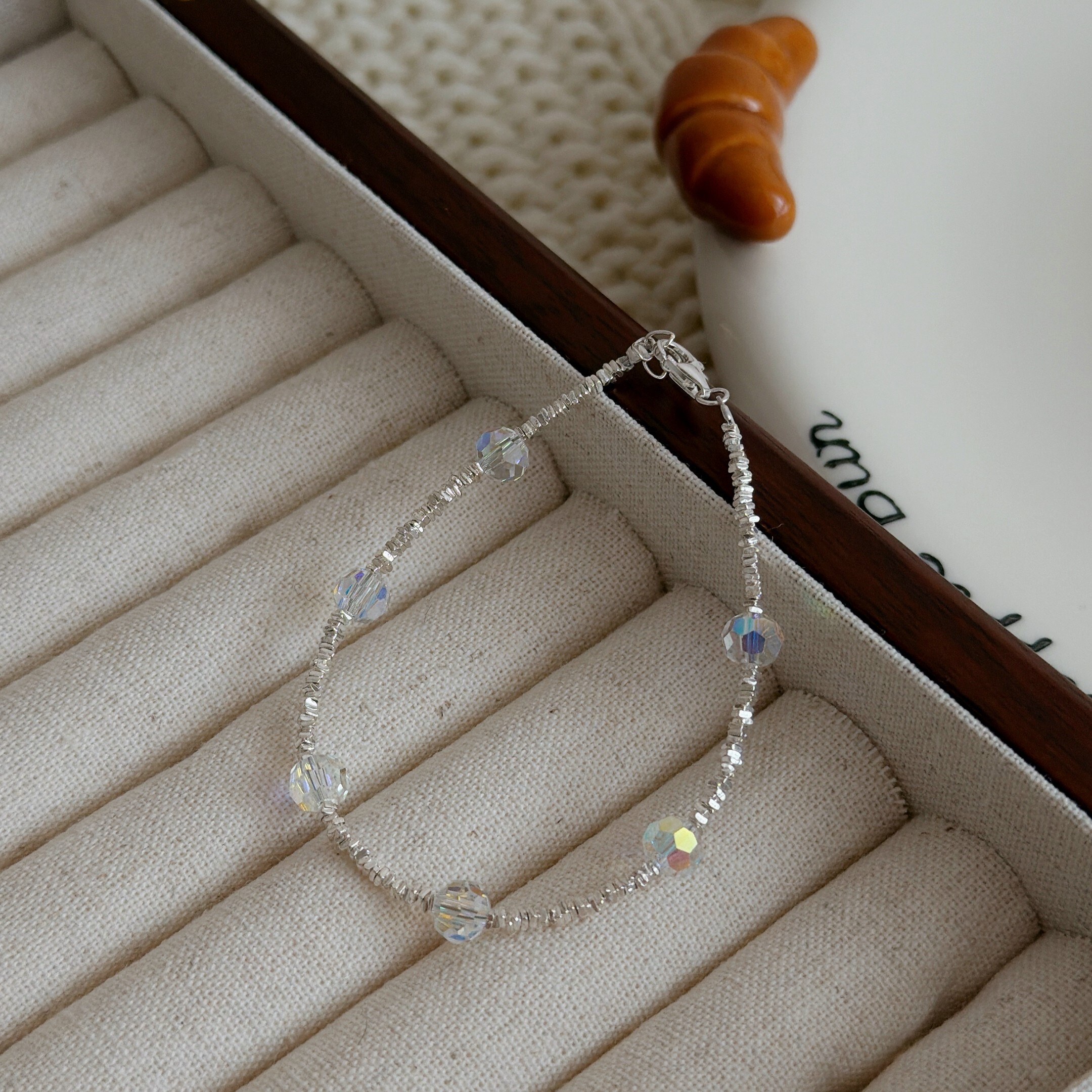 透徹碎銀子｜Take Me 純銀手鍊