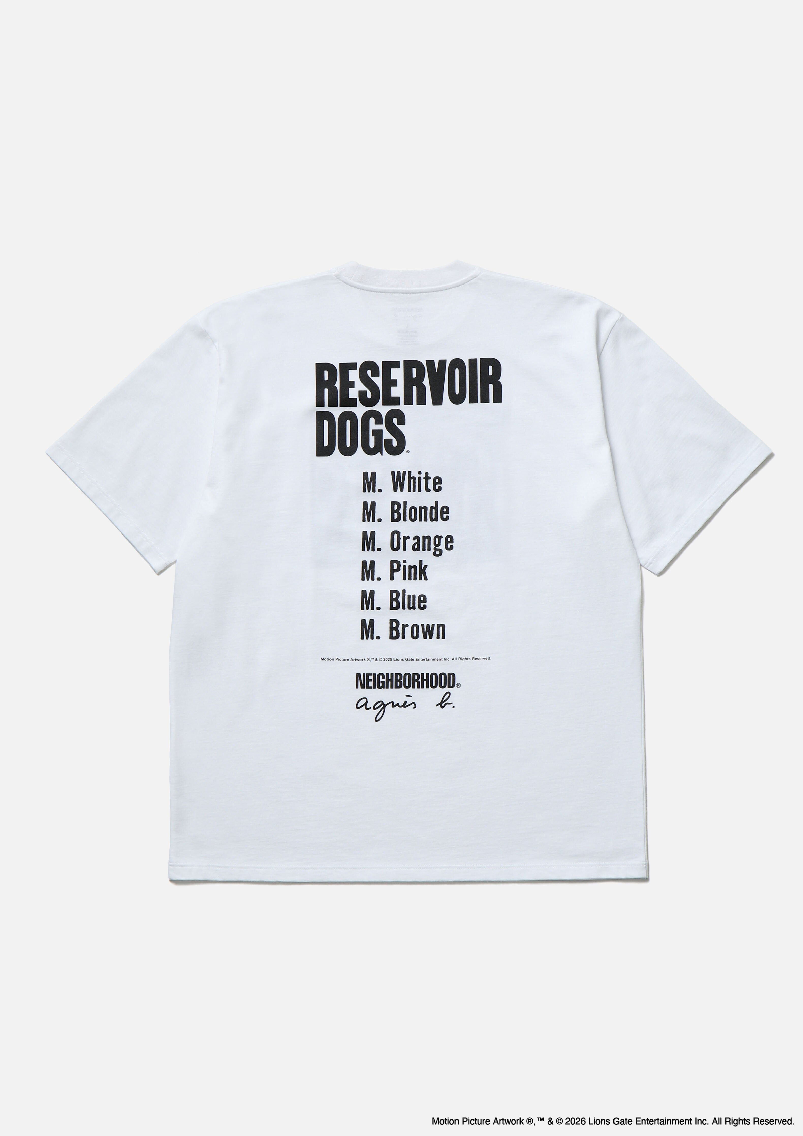 『代購商品』2026SS NEIGHBORHOOD NBHD NH X AGNES B. X RESERVOIR DOGS . CREWNECK SS 短T 2617270N-CSM07S