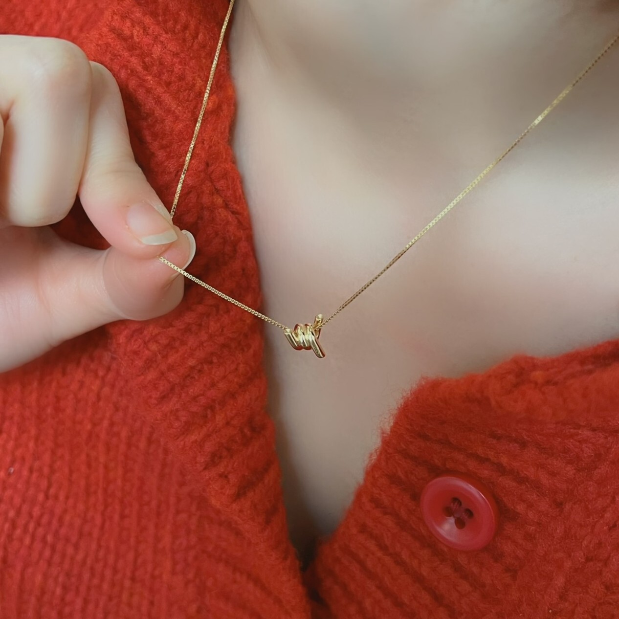 雙人舞曲｜Take Me 純銀項鍊