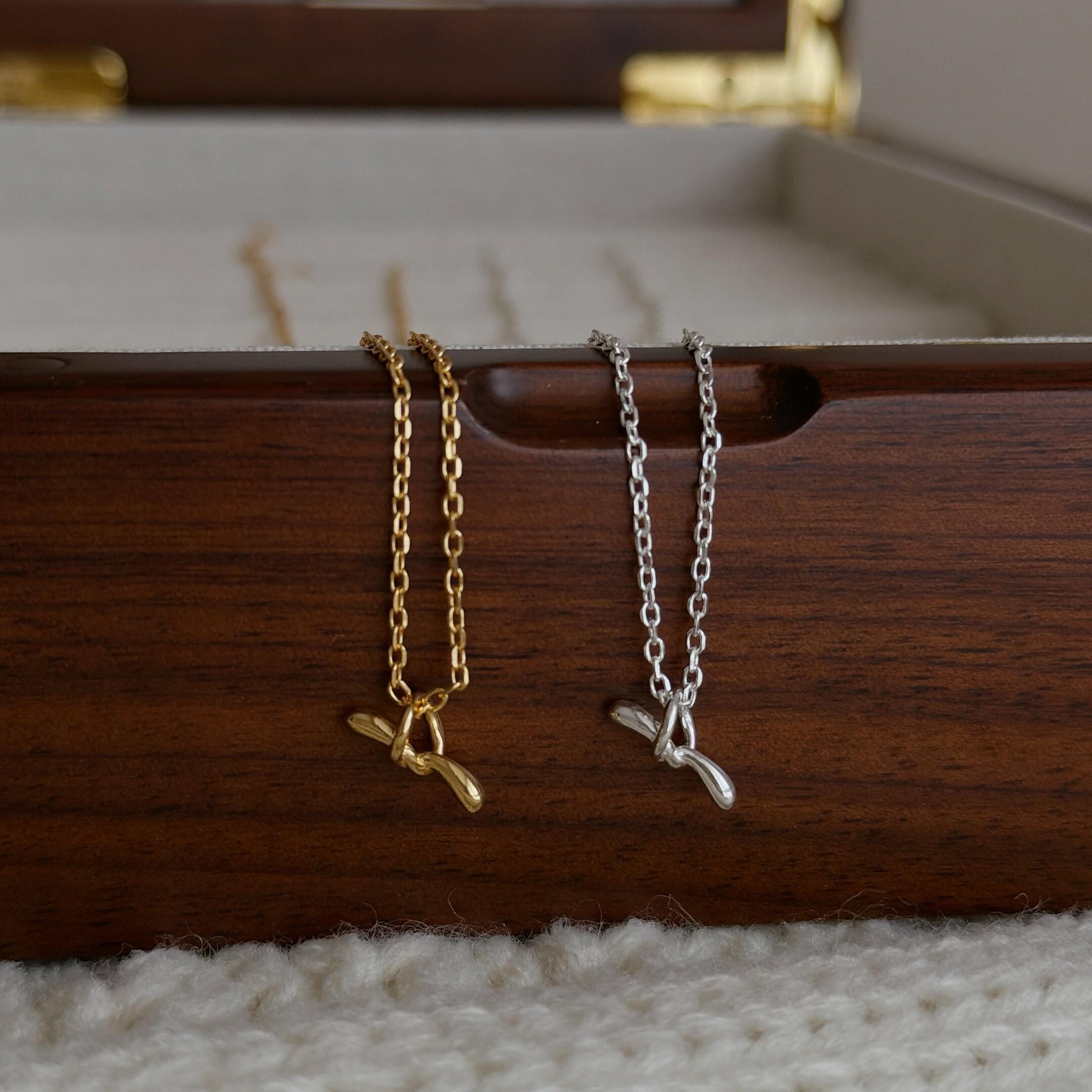 迷你結｜Take Me 純銀項鍊