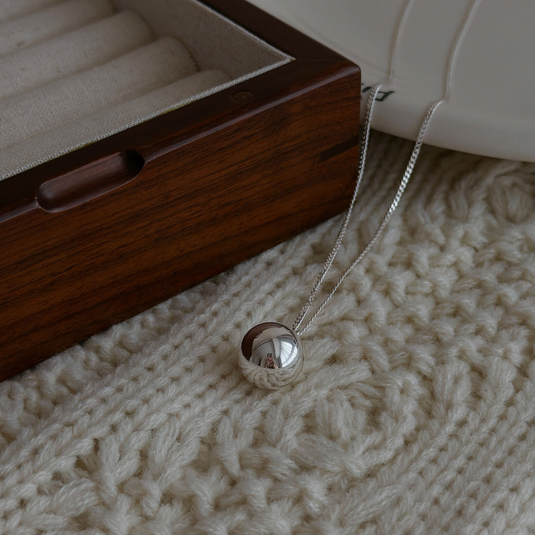 圓球長鍊｜Take Me 純銀項鍊