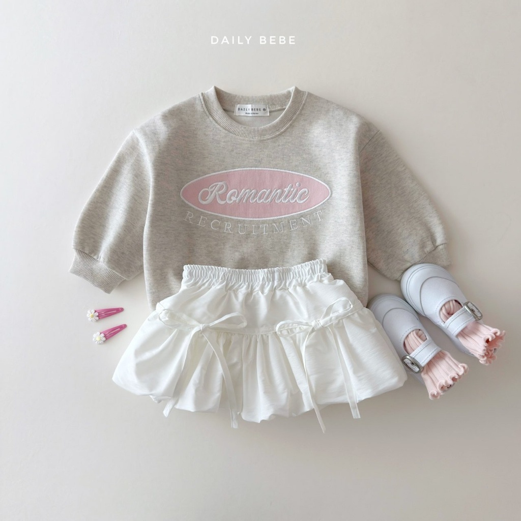 正韓春Daily Bebe 蝴蝶結花苞短裙