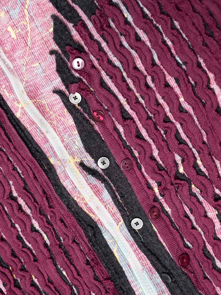 3T Hoodie/Sweater - Pink and Raspberry