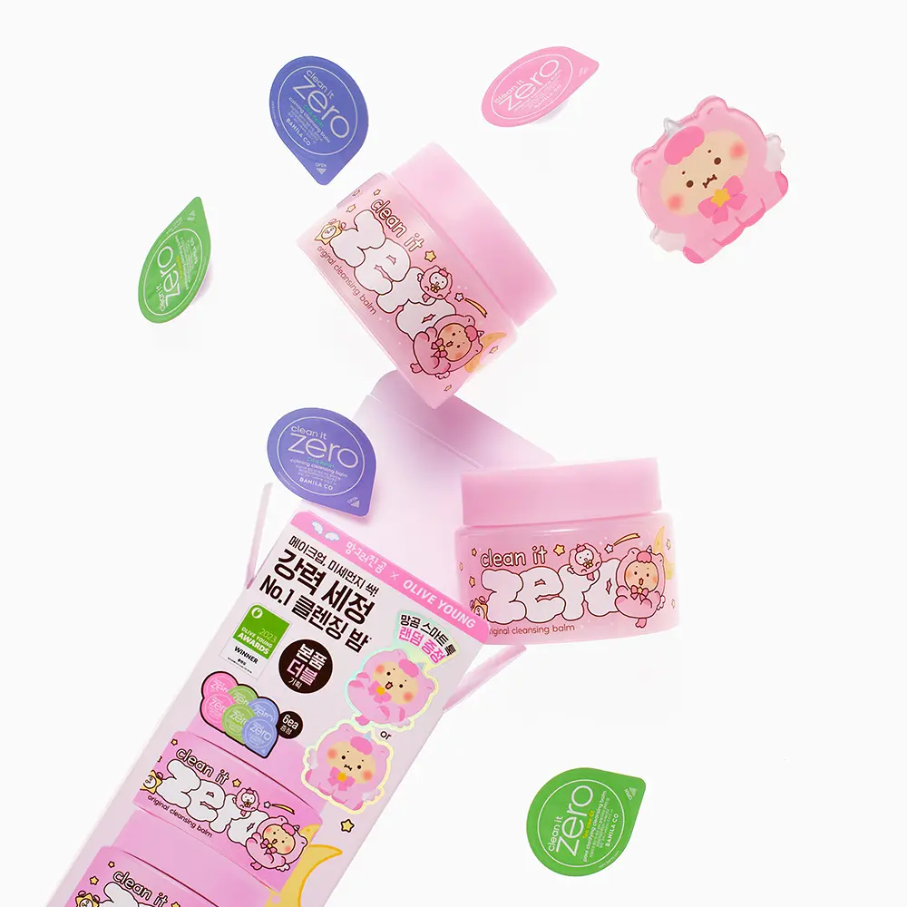 【mangomee 聯名限定版】BANILA CO 經典卸妝膏100ml (1+1) （+旅行裝3ml*6)