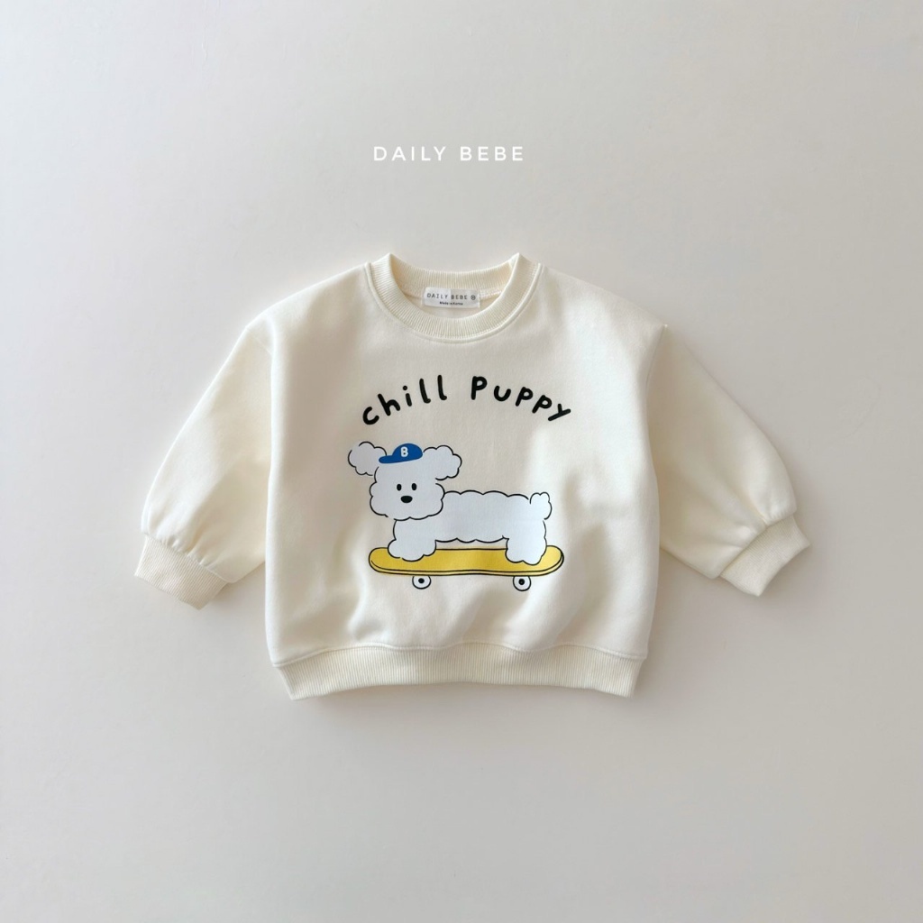 正韓春Daily Bebe 狗狗鴨鴨滑板上衣