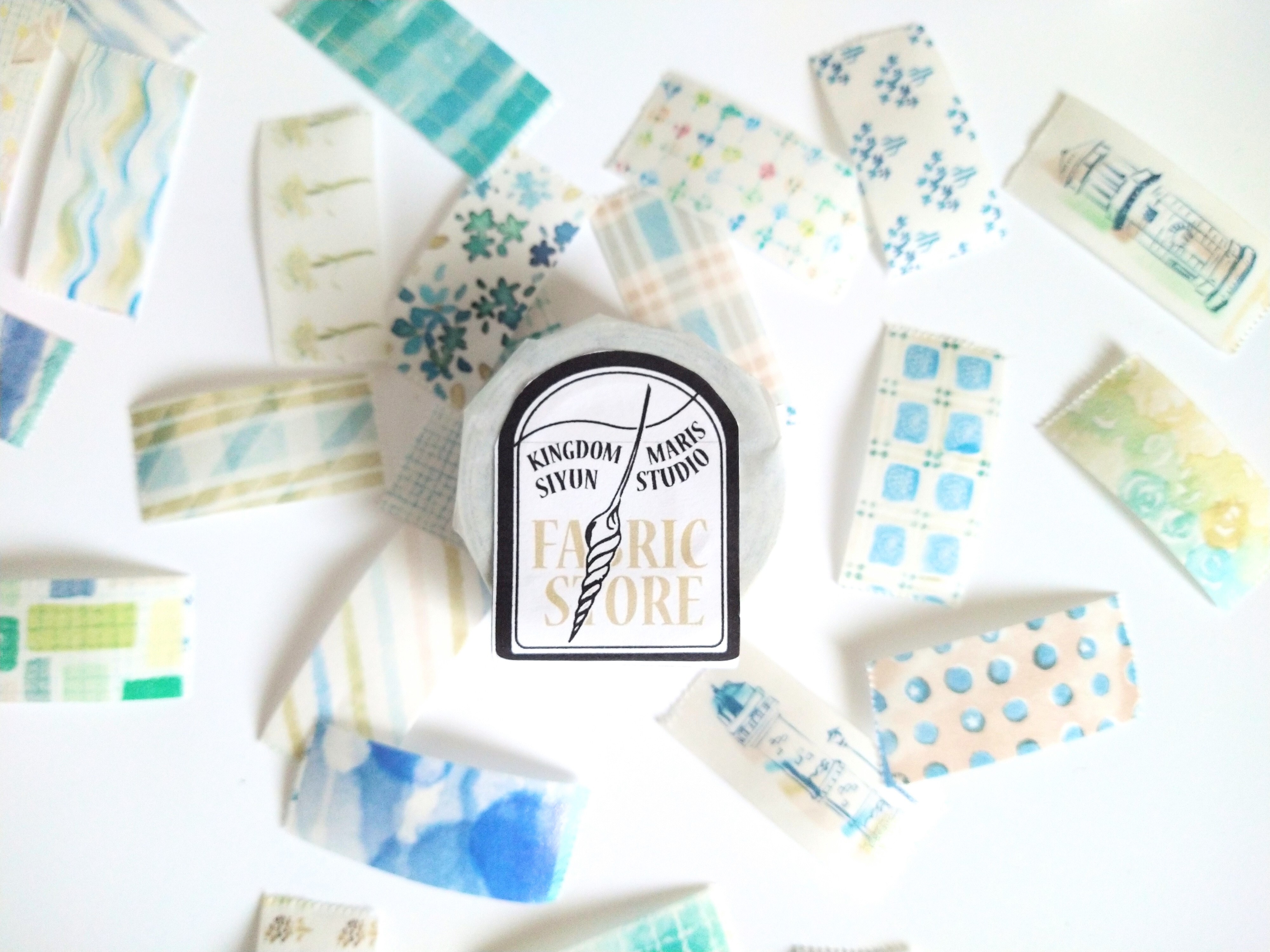 無色綻放．海之布坊 和紙膠帶