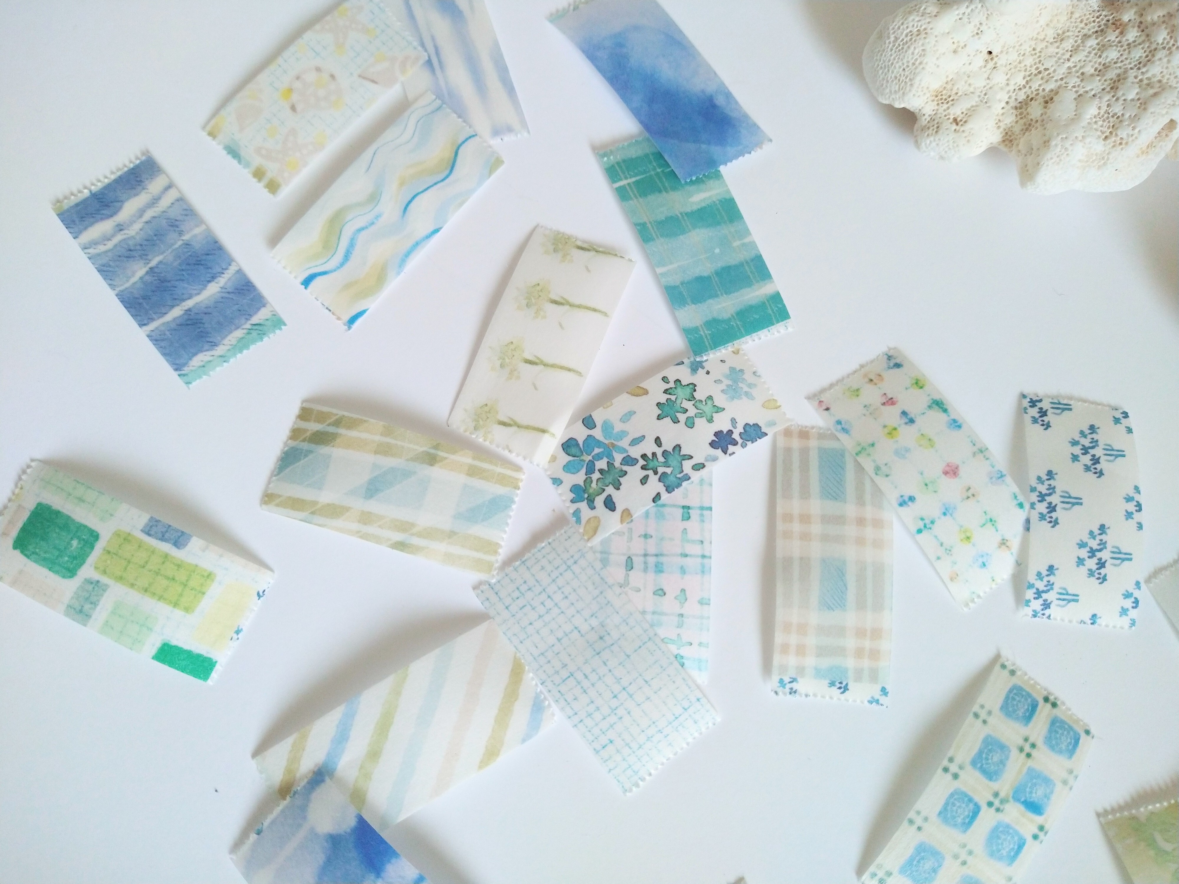 無色綻放．海之布坊 和紙膠帶