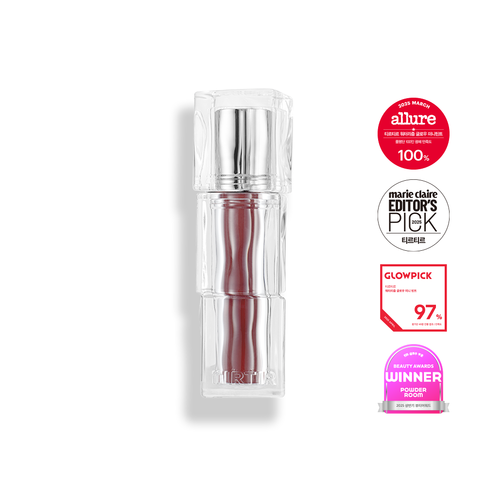 TIRTIR 水感晶透鏡面唇釉【15款色號】