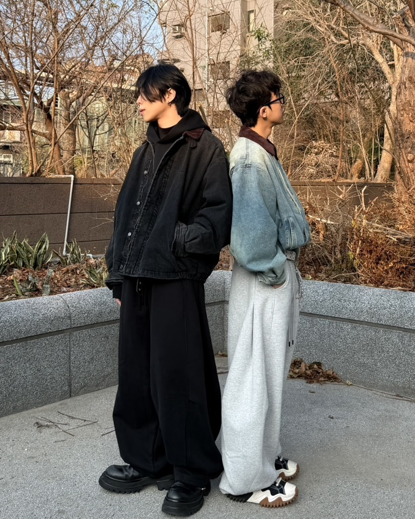 PURE水洗BLOUSON丹寧外套
