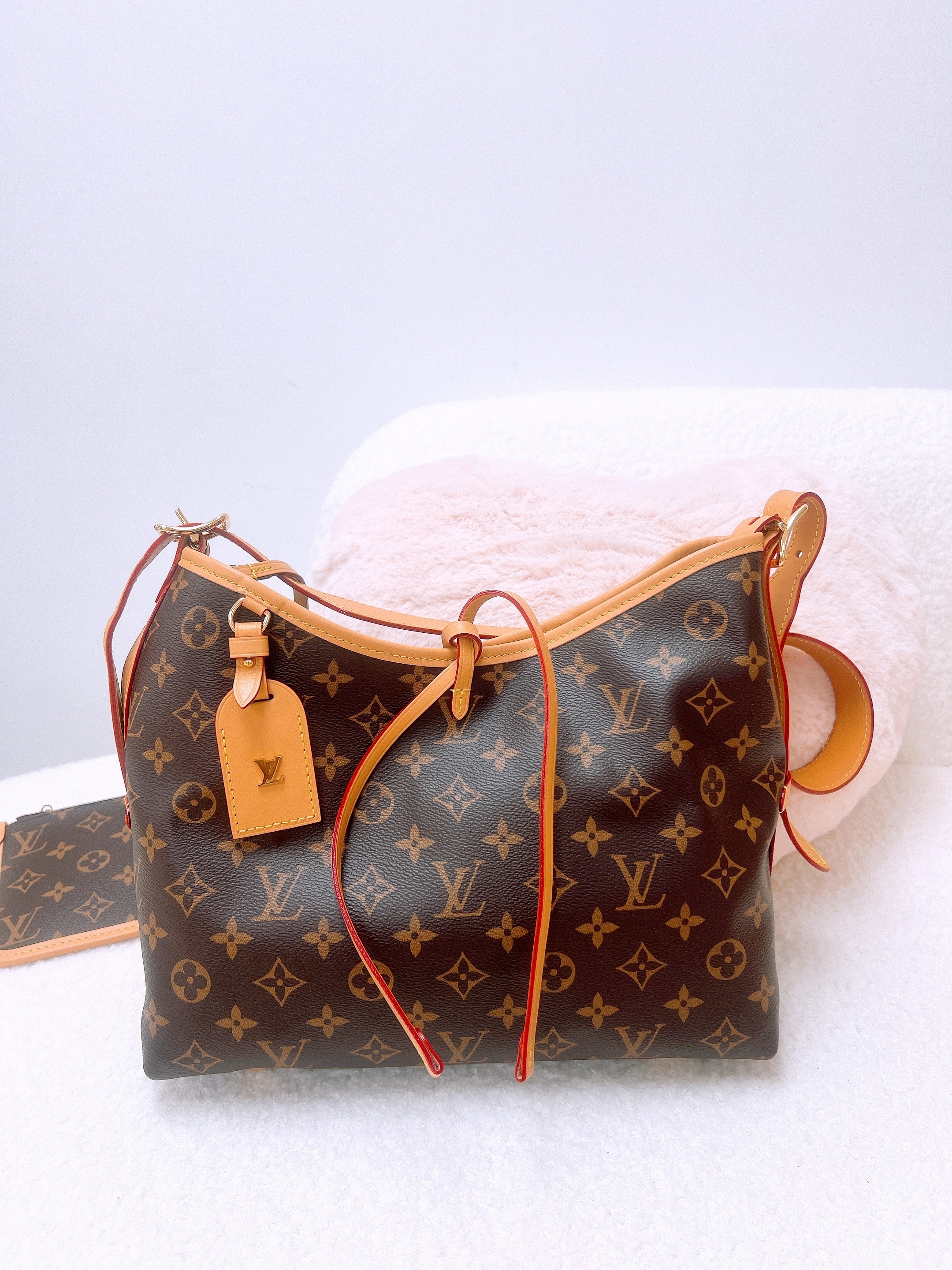 Lv carryall pm (brown monogram)