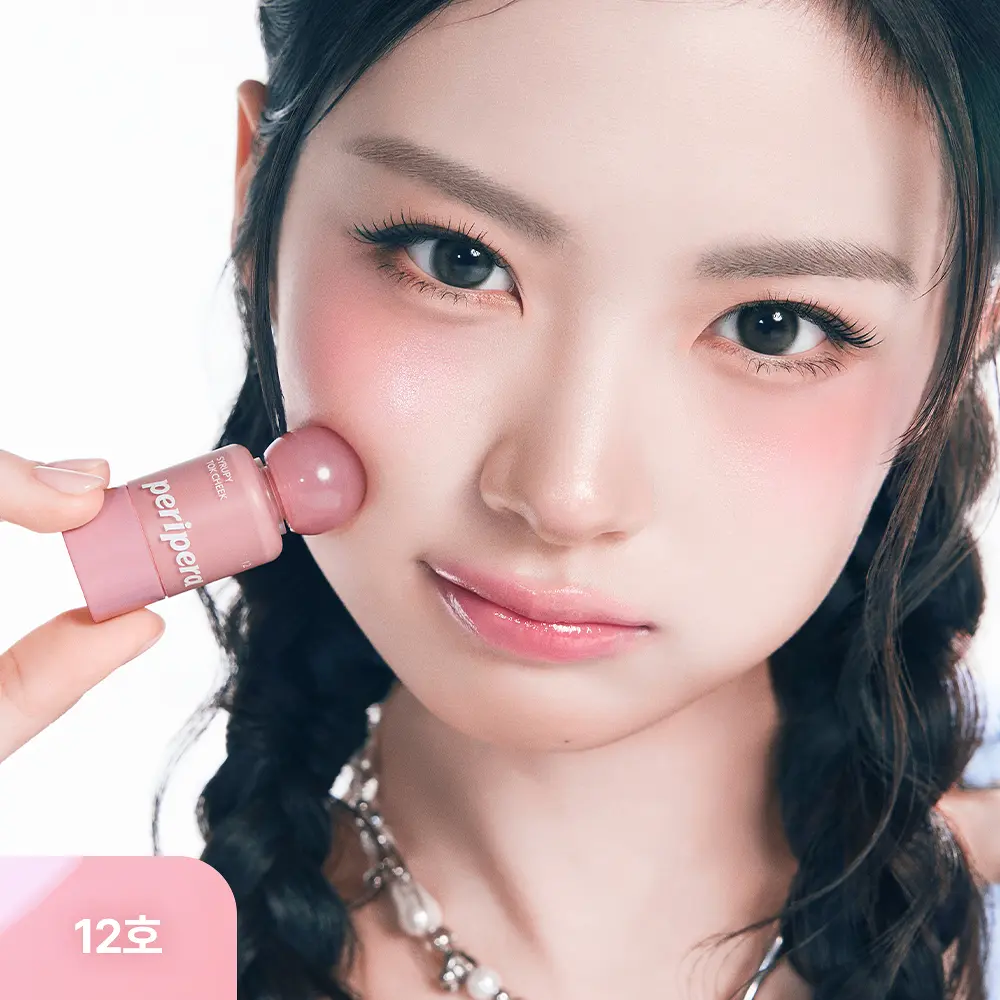 【mangomee 聯名限定版】PERIPERA 亮澤糖漿液態胭脂 (+瓶蓋裝飾)【3款色號】