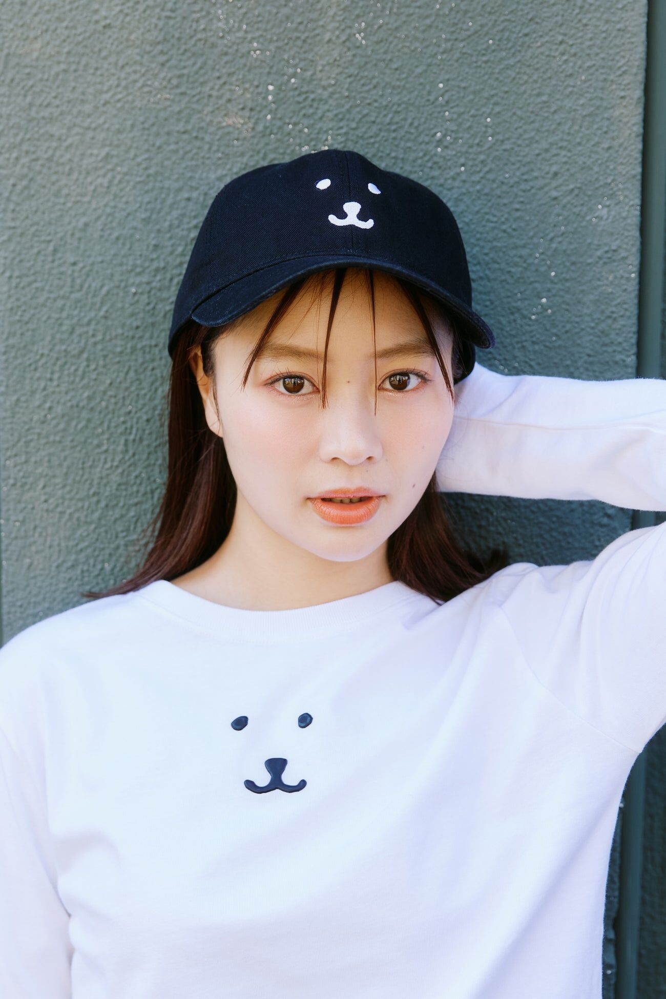 現貨｜Nagano Characters 黑白KUMA Cap帽 BLACK