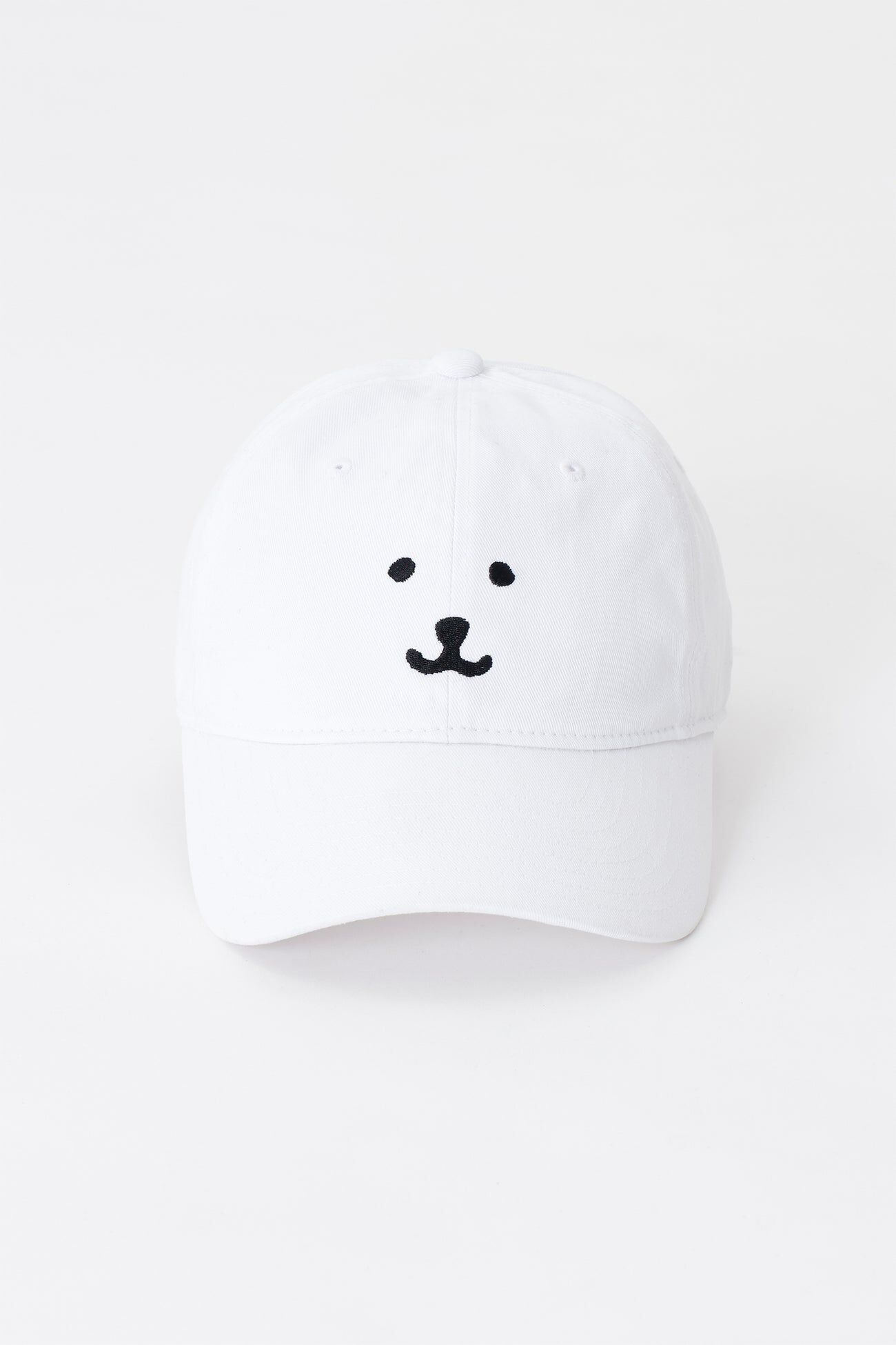 預訂｜Nagano Characters 黑白KUMA Cap帽 WHITE