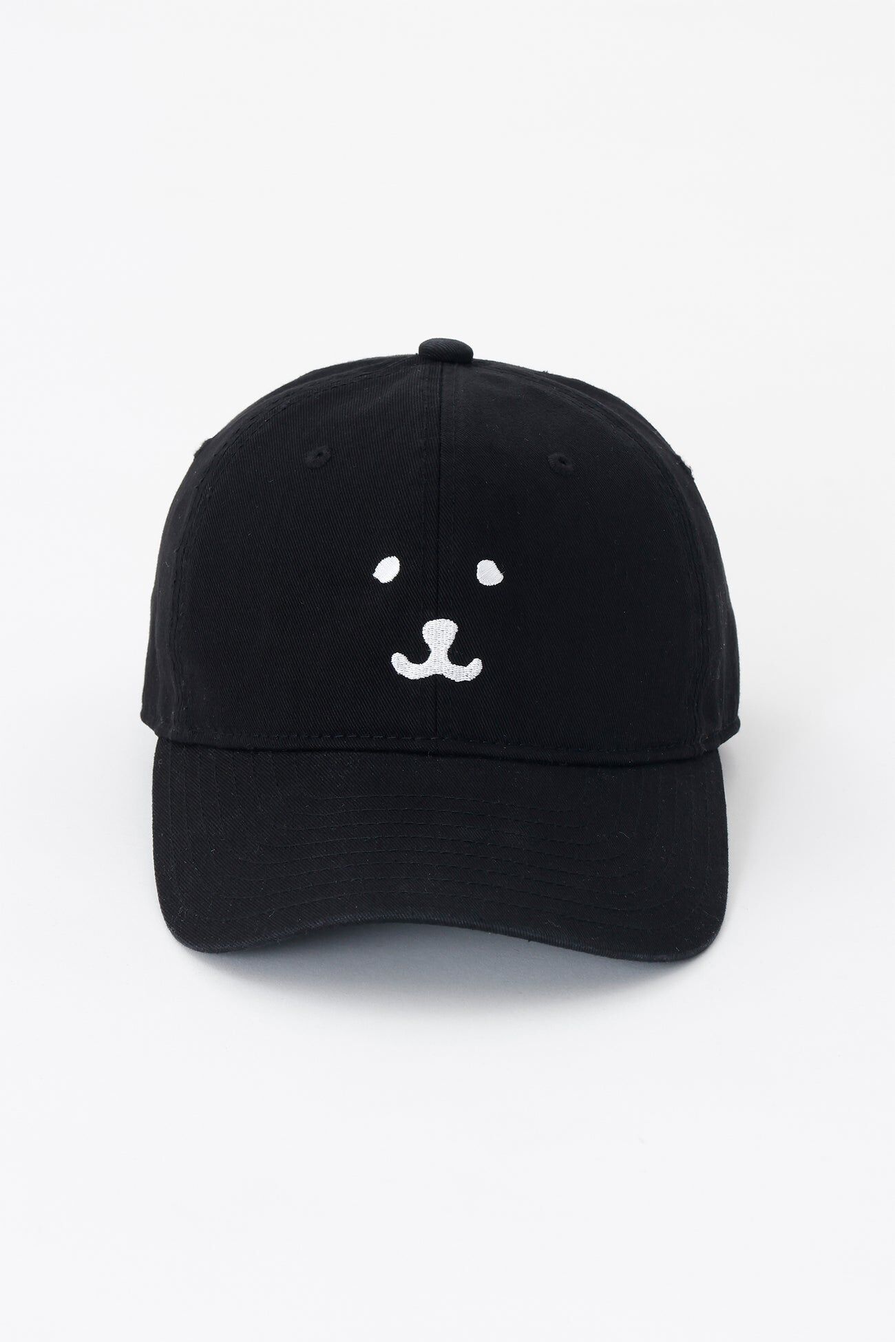 現貨｜Nagano Characters 黑白KUMA Cap帽 BLACK