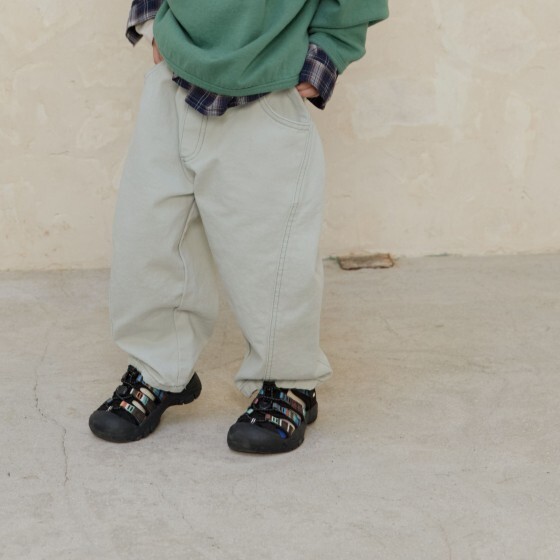 90-160 休閒錐形褲 2色