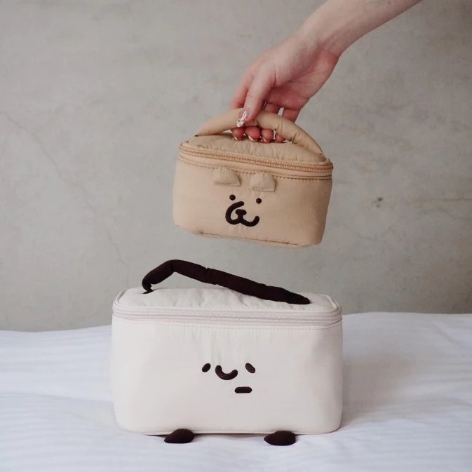 咻熊家 泥的化妝包 熊的迷你收納包｜咻咻熊