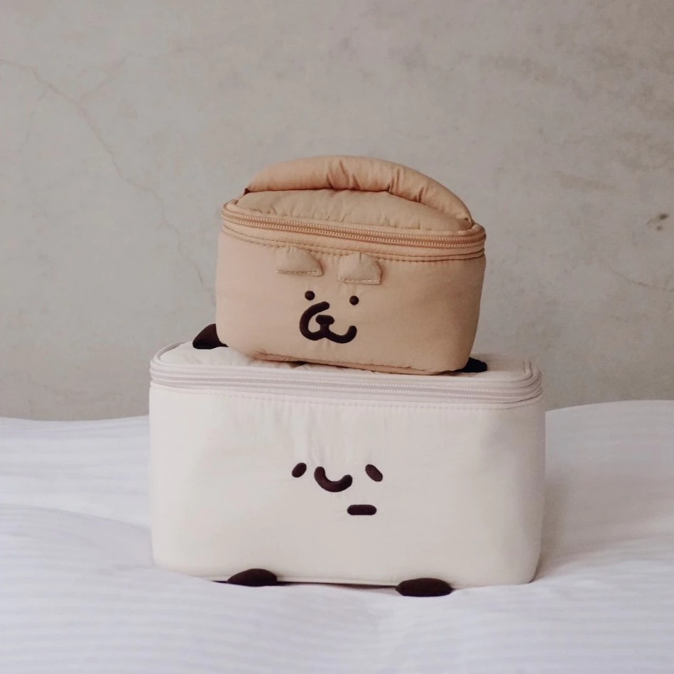 咻熊家 泥的化妝包 熊的迷你收納包｜咻咻熊