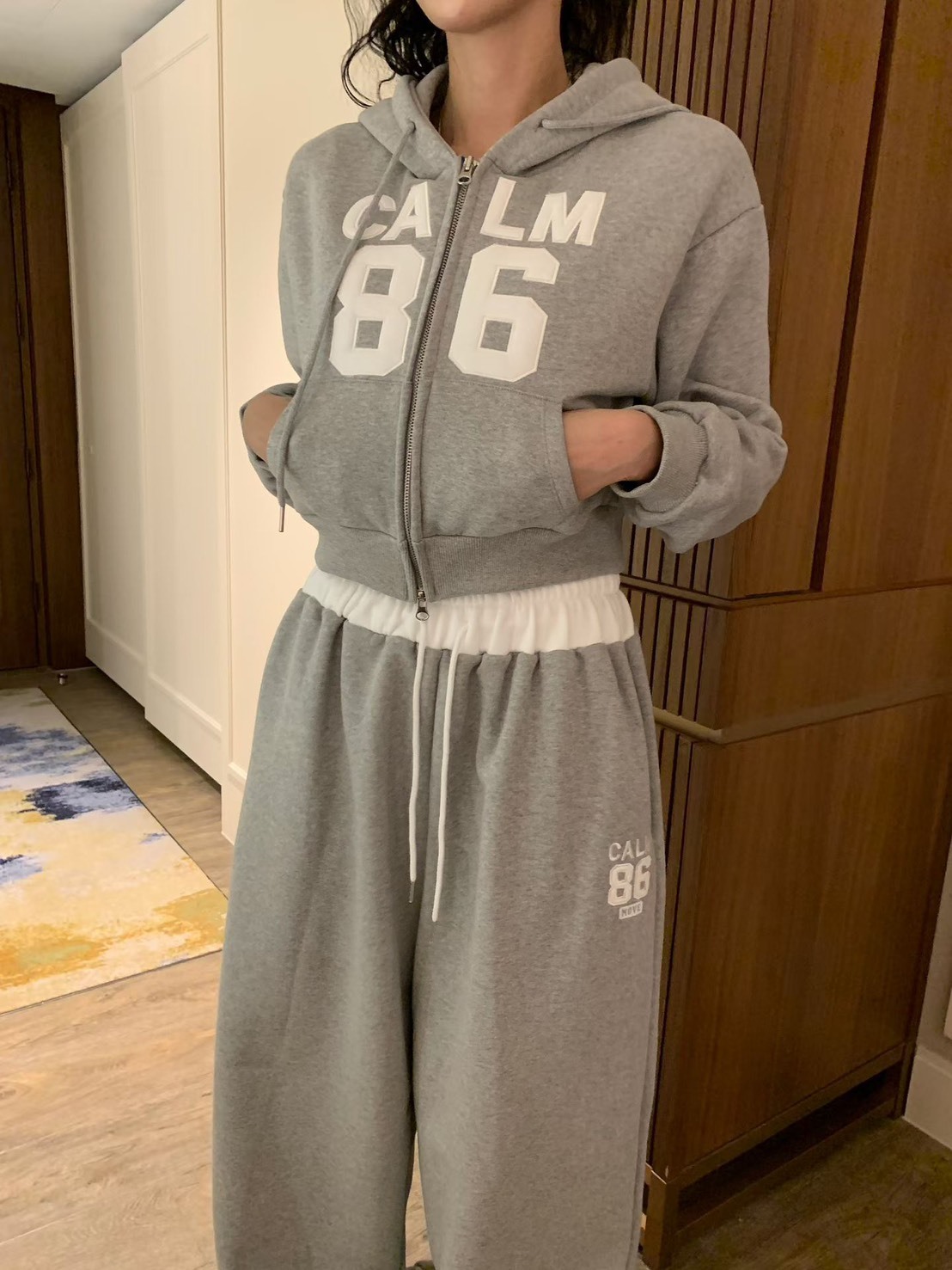 86連帽外套  長褲(分售)