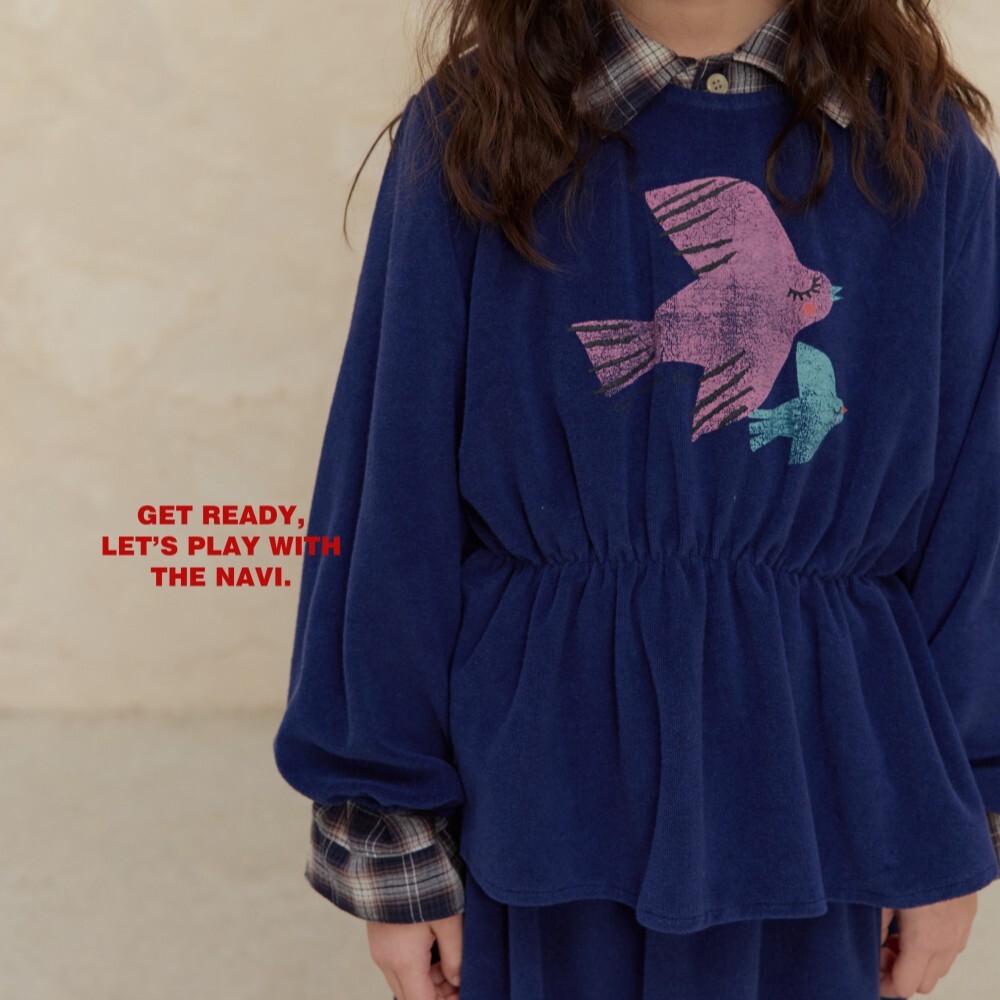 90-160 幸運飛鳥上衣 2色