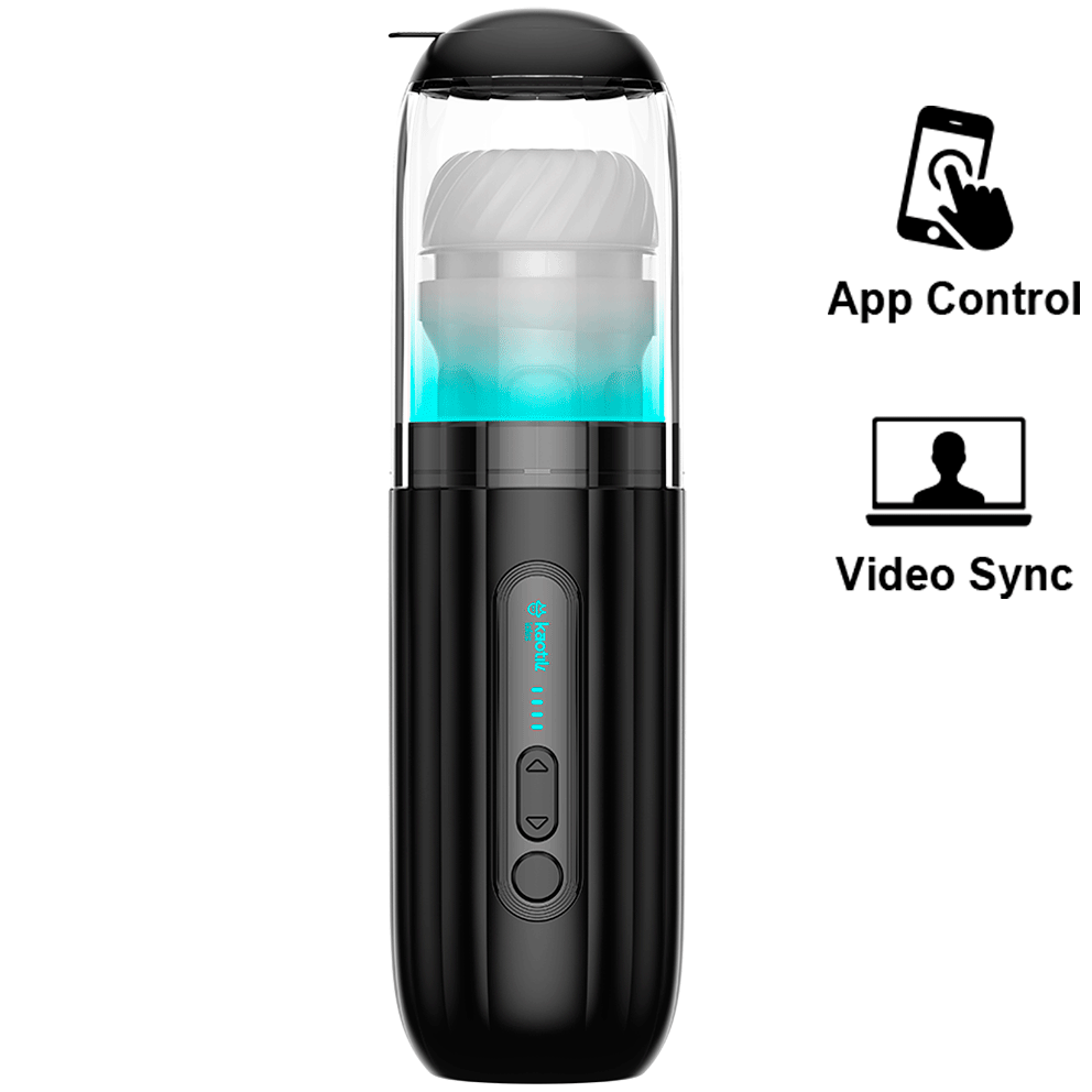 KAOTIK The Shockwave 抽插式智能飛機杯黑色