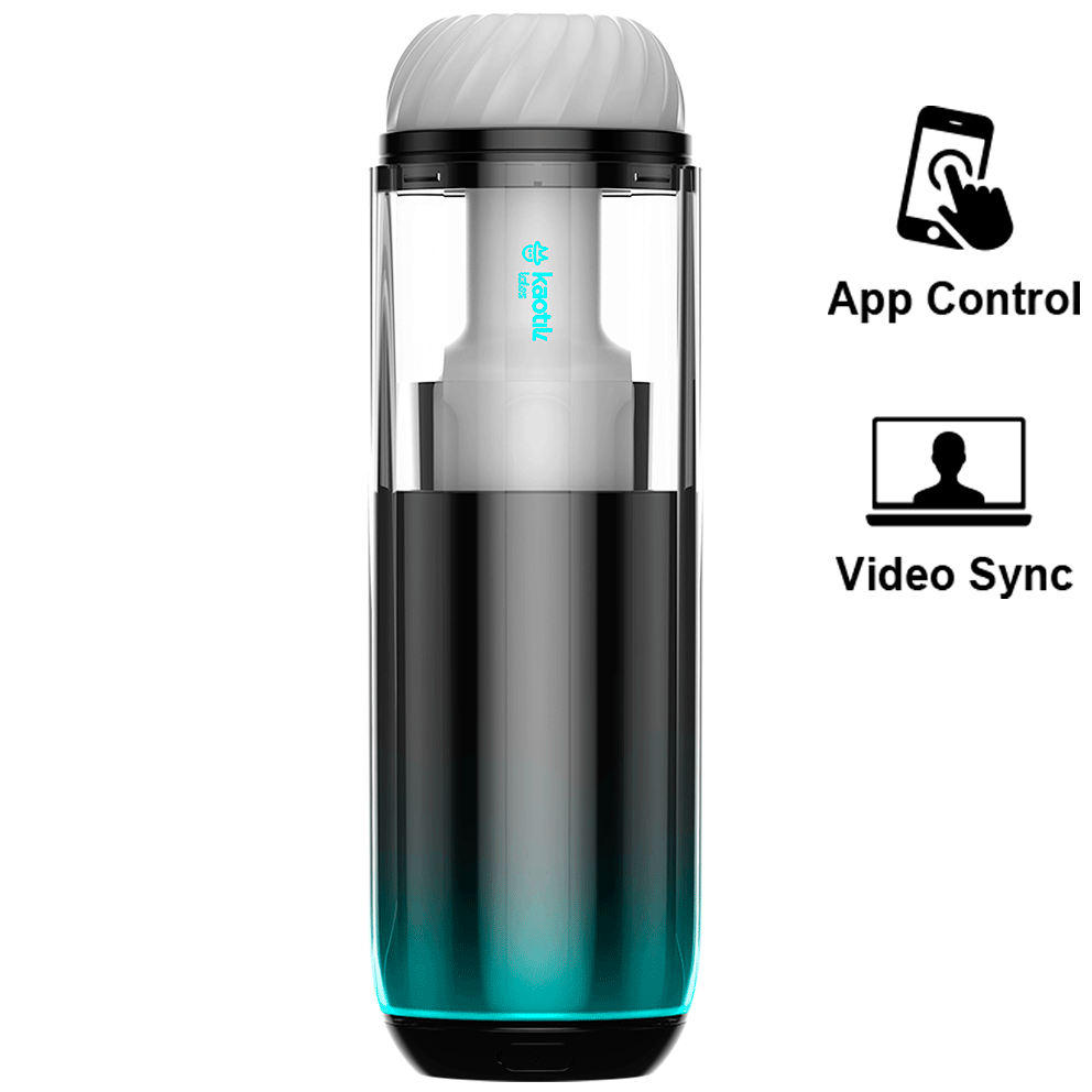 KAOTIK The Cocoon 可加熱抽插震動智能飛機杯黑色