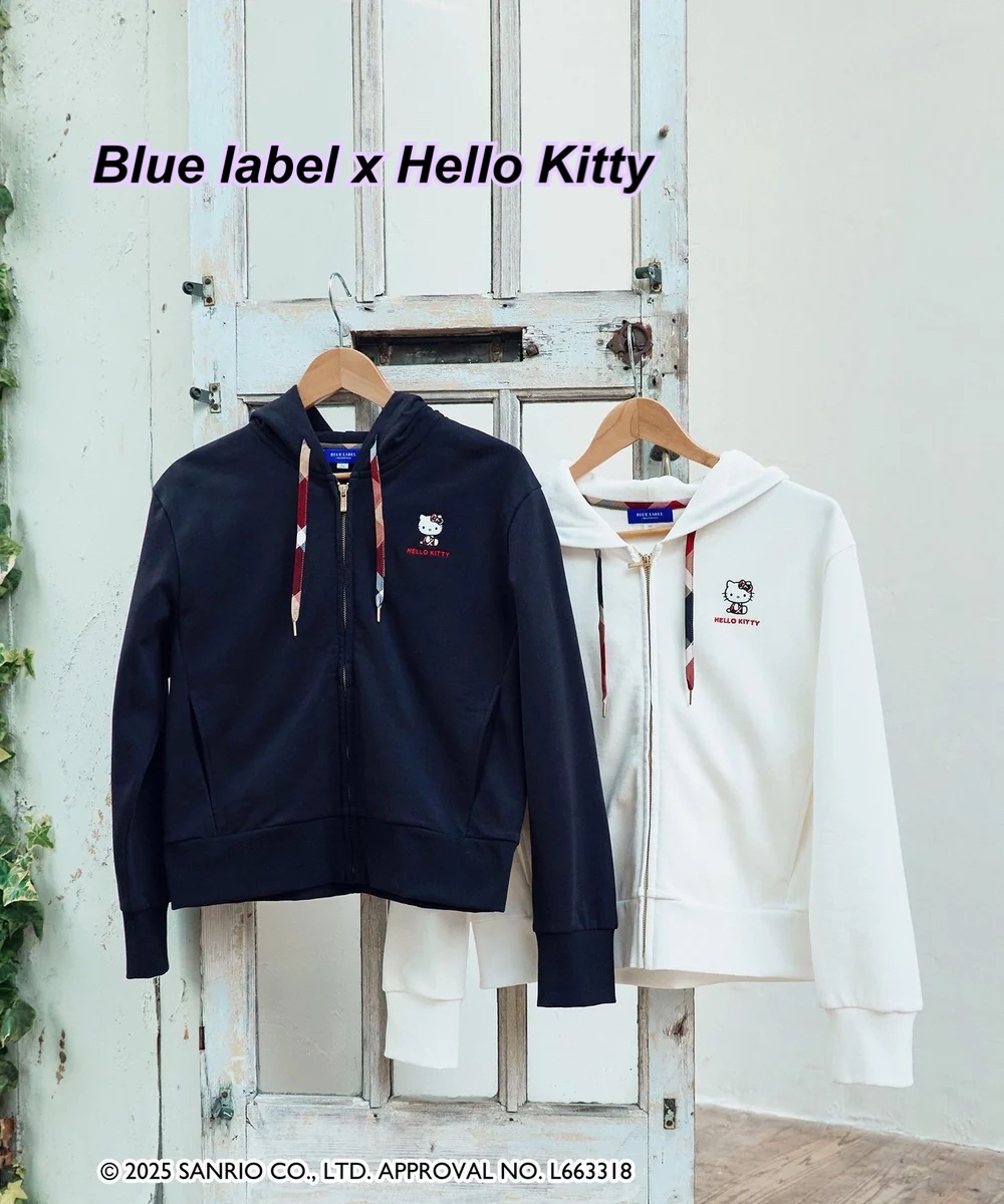 260211 Blue Label x Hello Kitty Zip Jacket /2 色