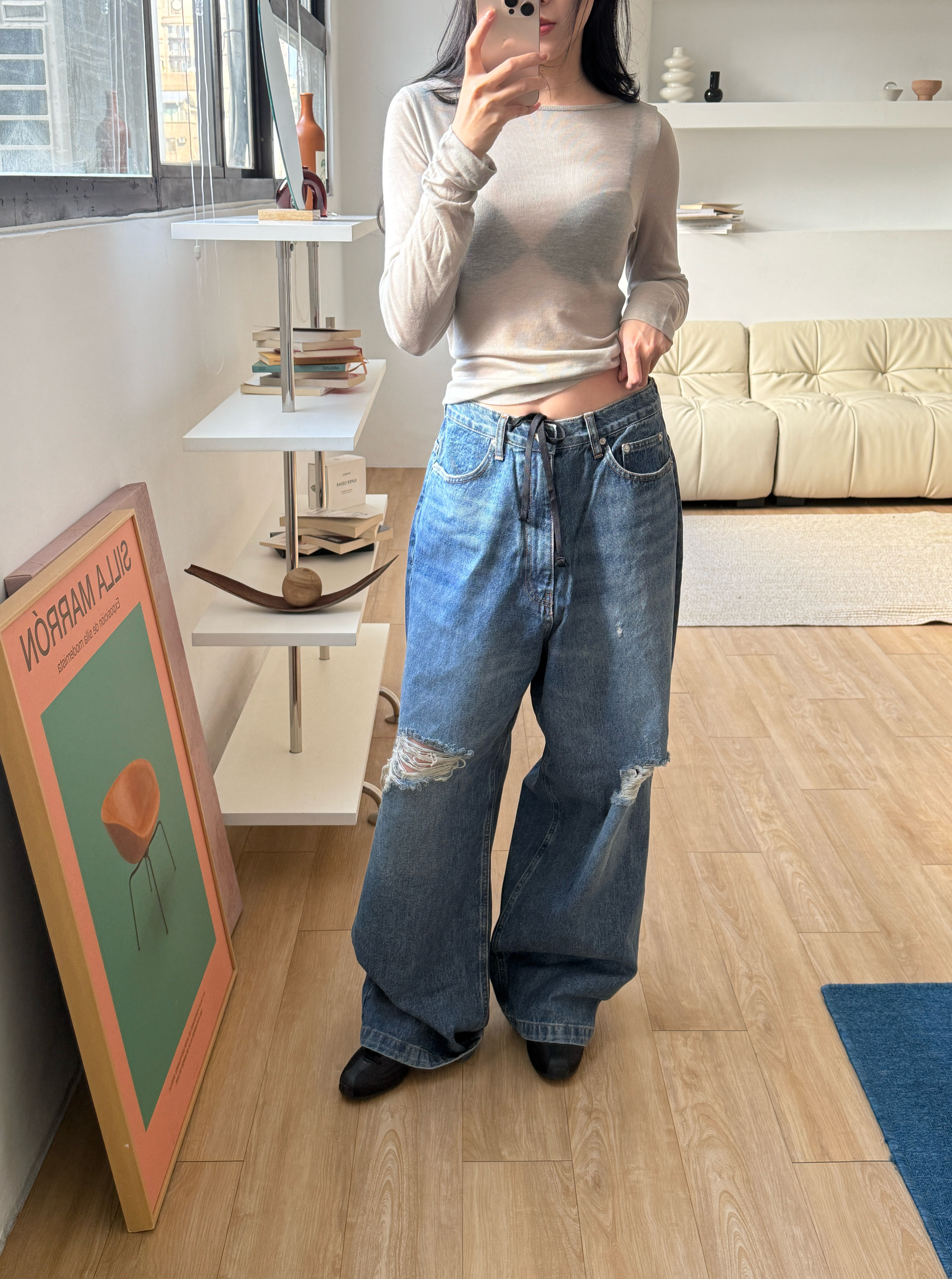 F08-帥歐膩的抓破牛仔褲