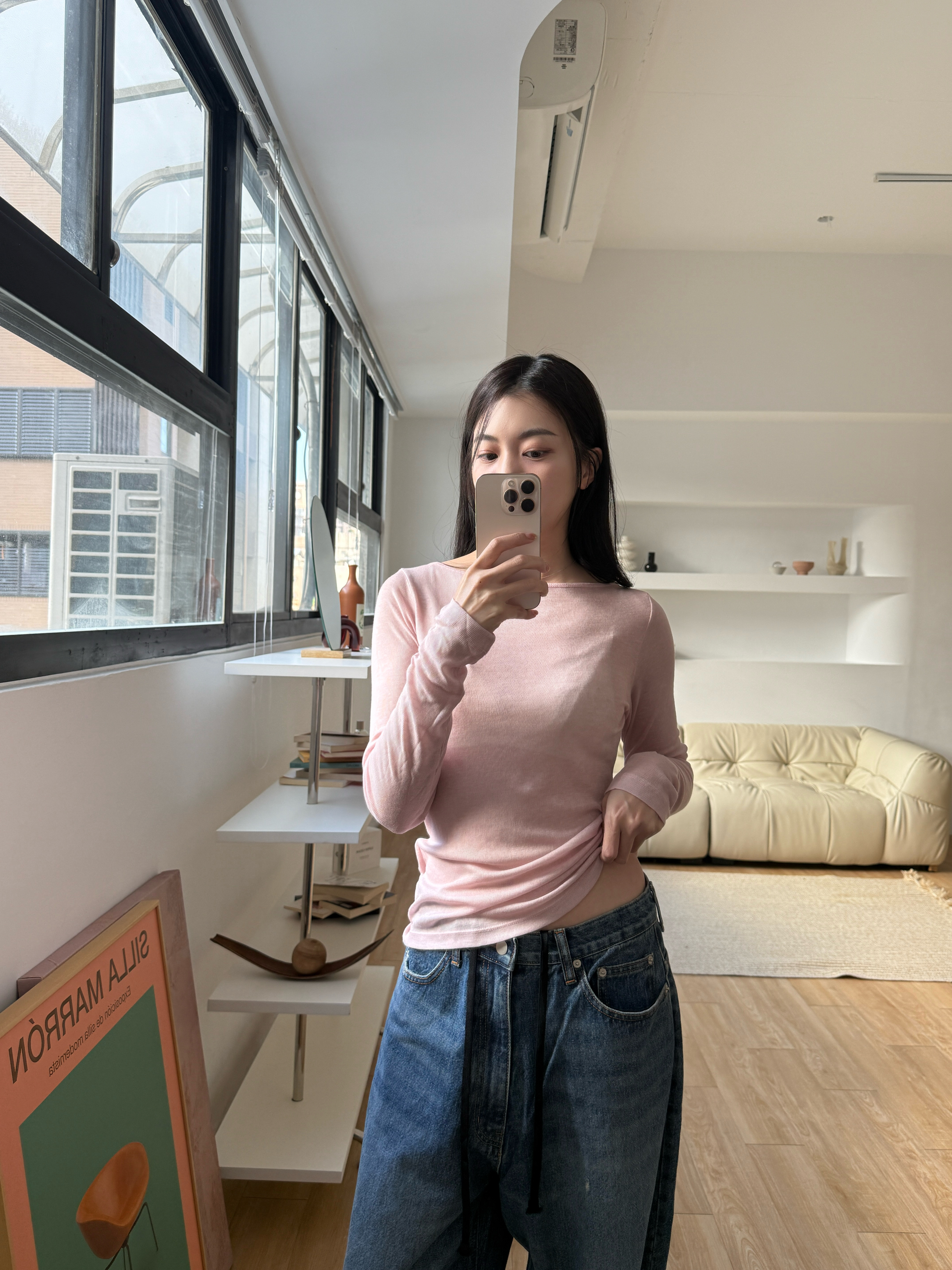 F03-spring圓領打底上衣(4色)