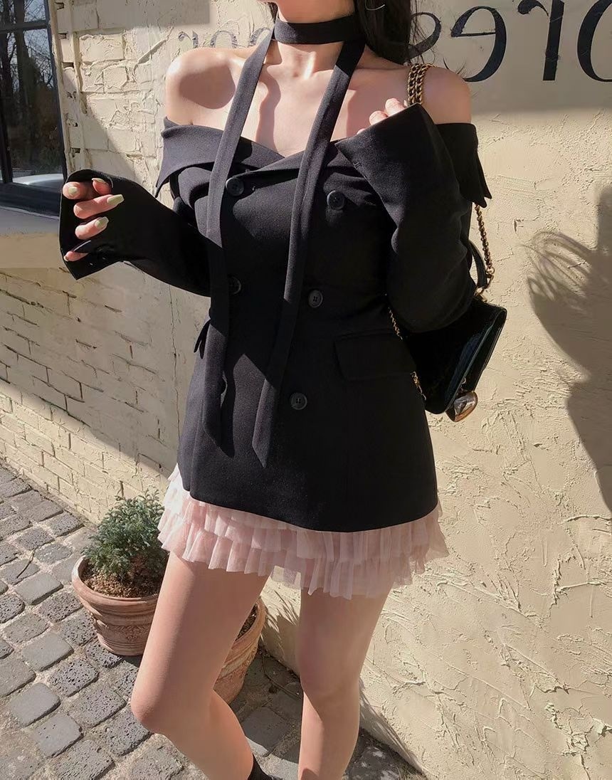 曖昧心意 (上衣+褲裙)