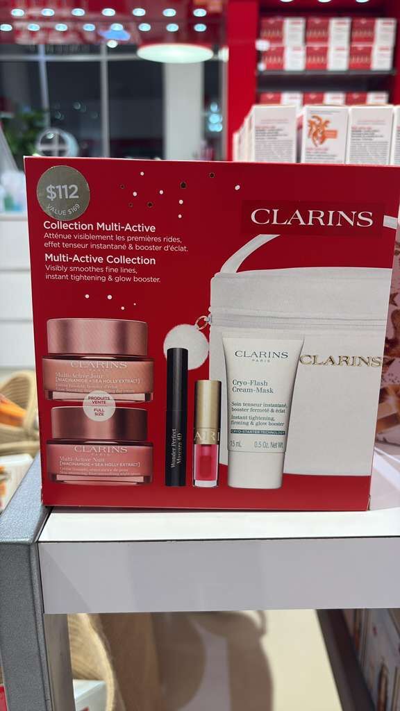 OBS357 CLARINS Collection Multi-Active 抗初老皇牌禮盒