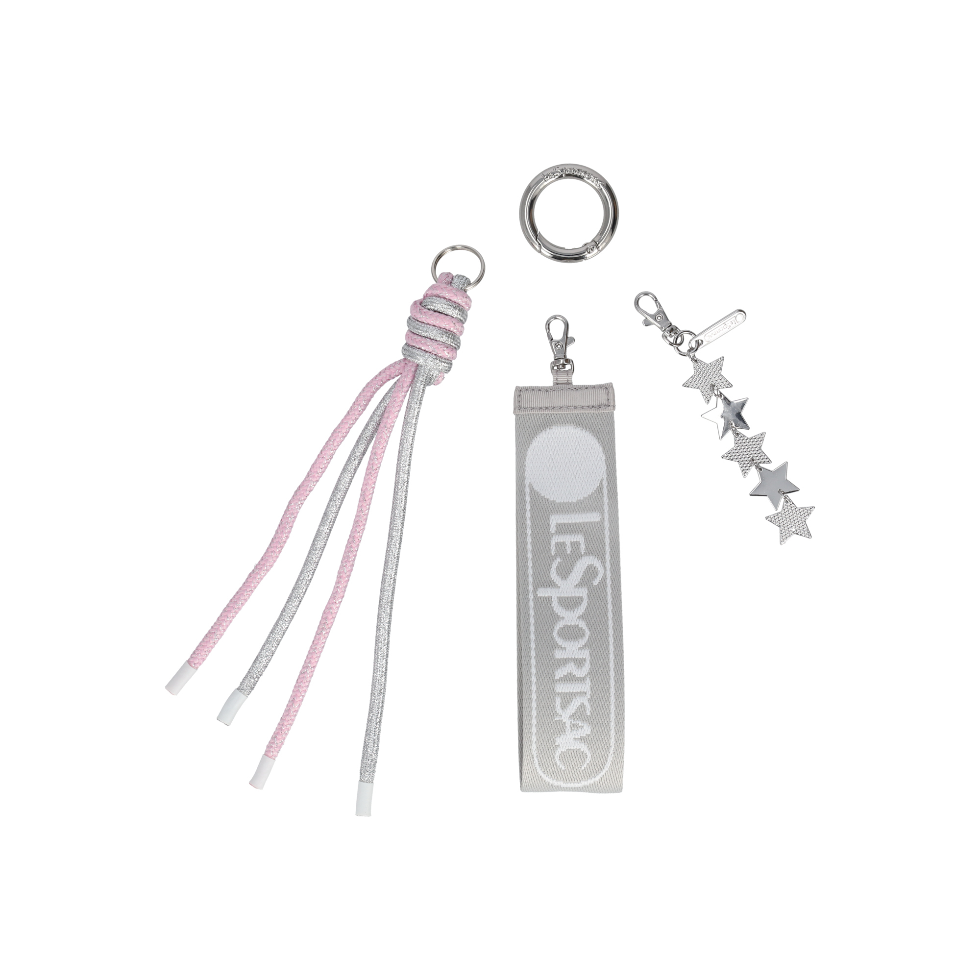 品牌Logo鑰匙圈(SILVER GRAY)