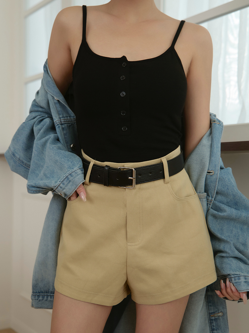 E980-排釦小可愛背心