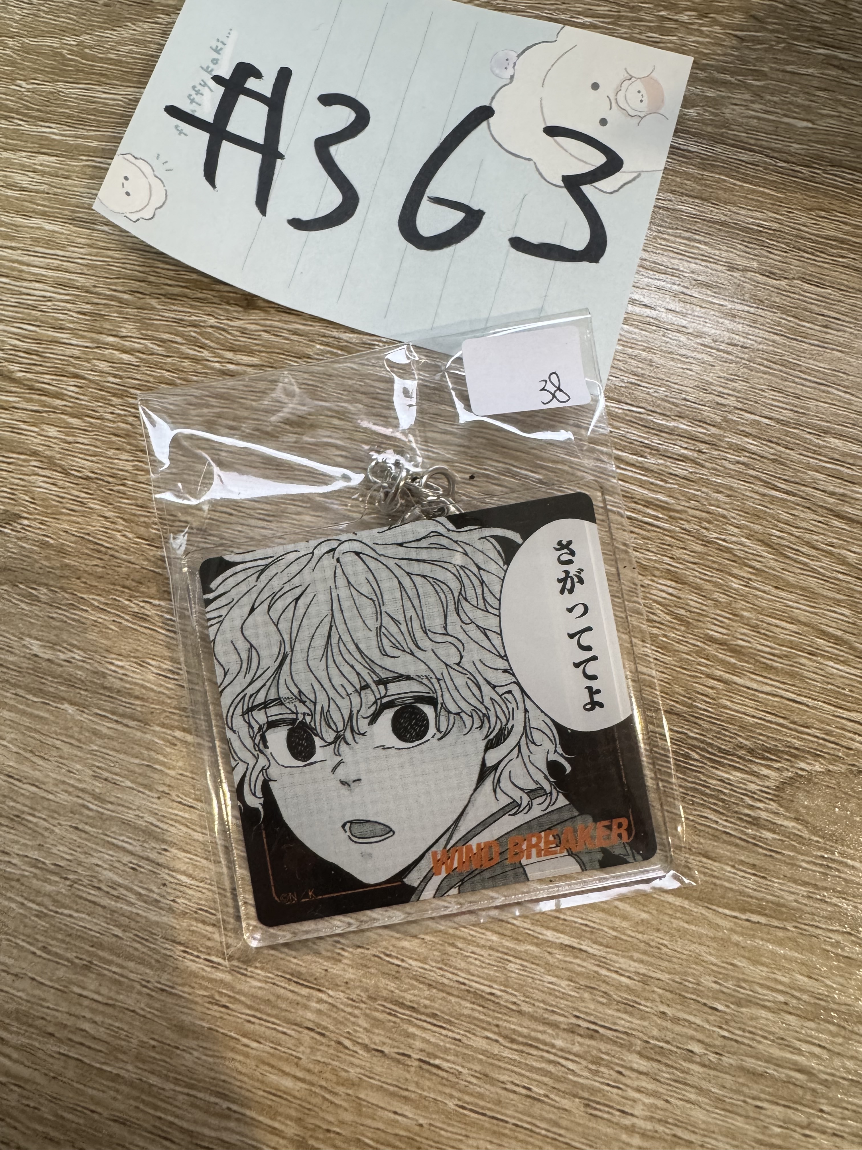 WIND BREAKER  兔耳山 掛件 #363