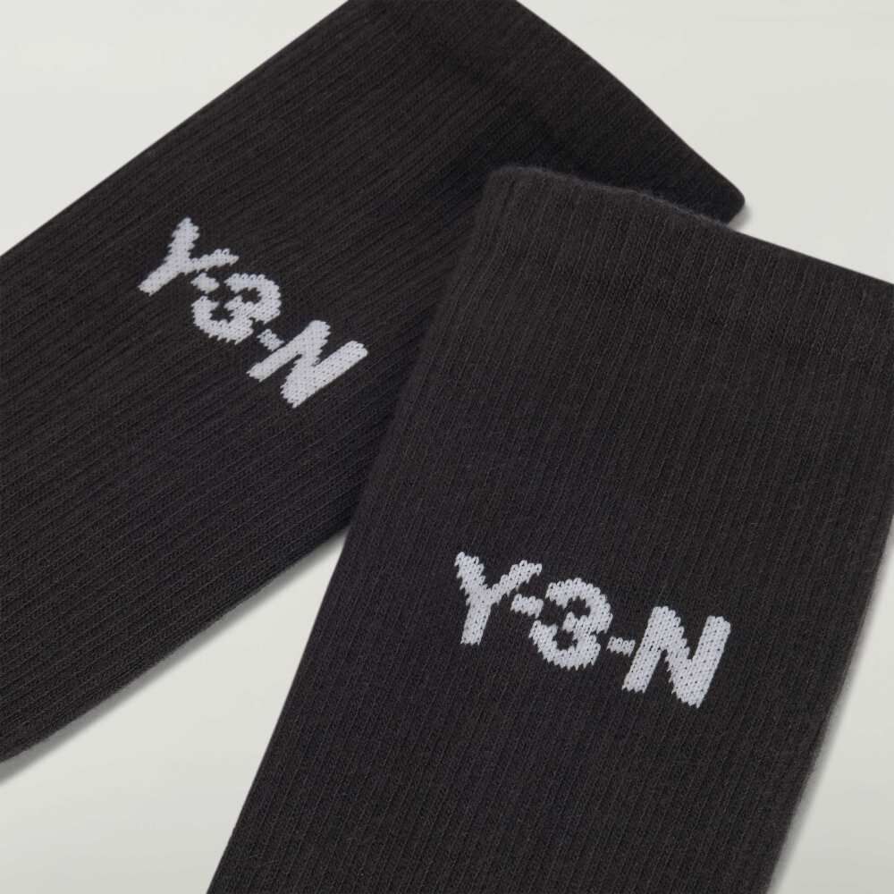 【 Y-3 x NBHD SOCKS HI 限定長襪 - 黑 】
