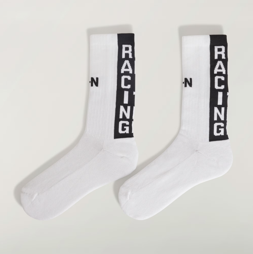 【 Y-3 x NBHD SOCKS HI 限定長襪 - 白 】