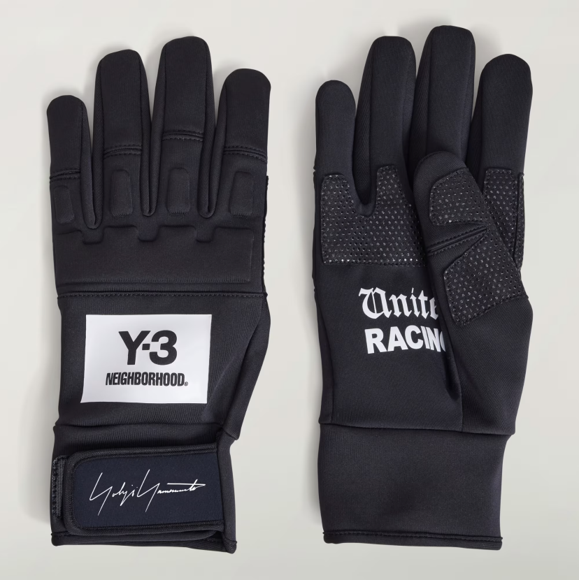 【 Y-3 x NBHD RACING GLOVES 限定賽車手套 - 黑 】