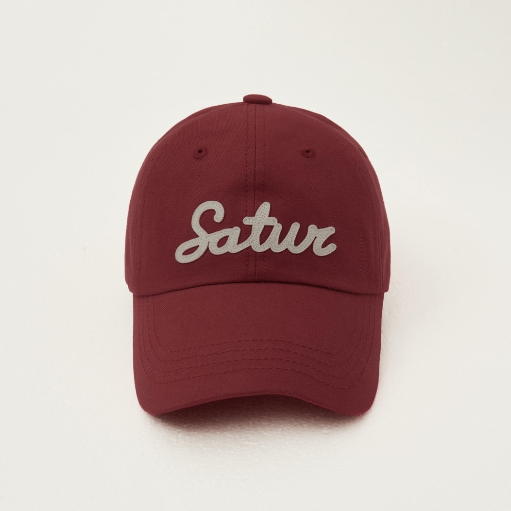[現貨] SATUR | Vintage Casual Applique Ball Cap