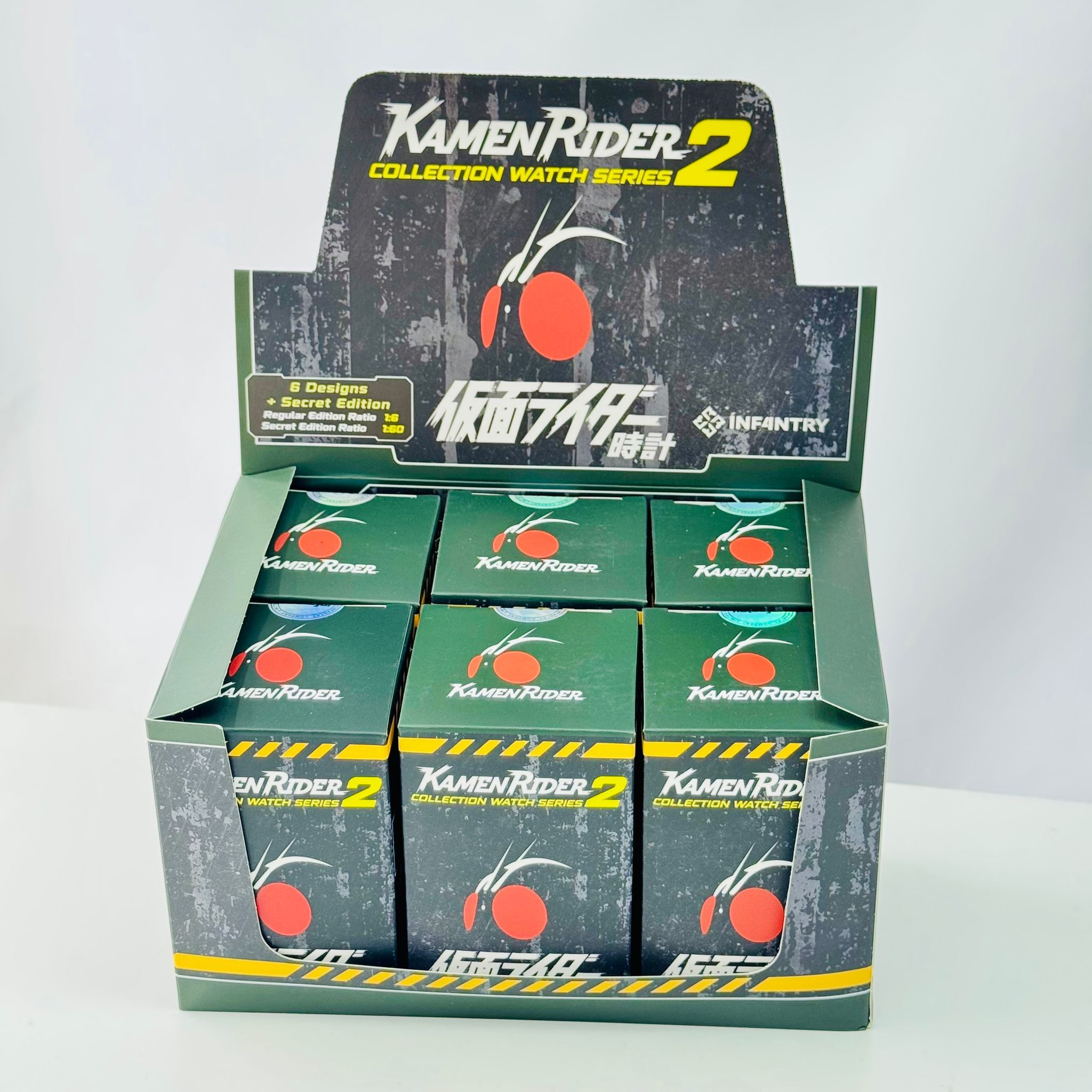KAMEN RIDER Digital Watch Series 2 BLIND BOX (INFANTRY)