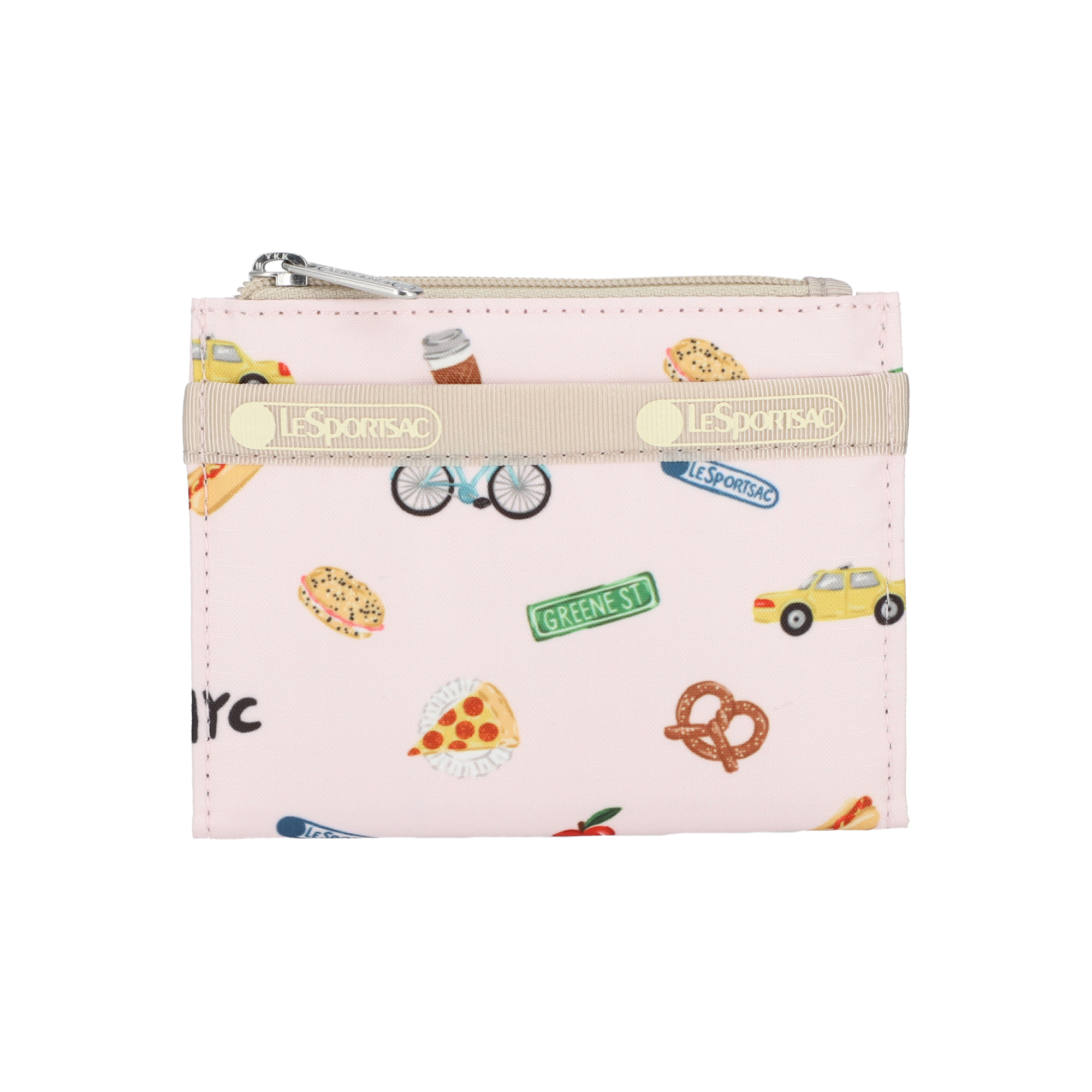 多功能卡夾零錢包(NYC ICONS PINK)