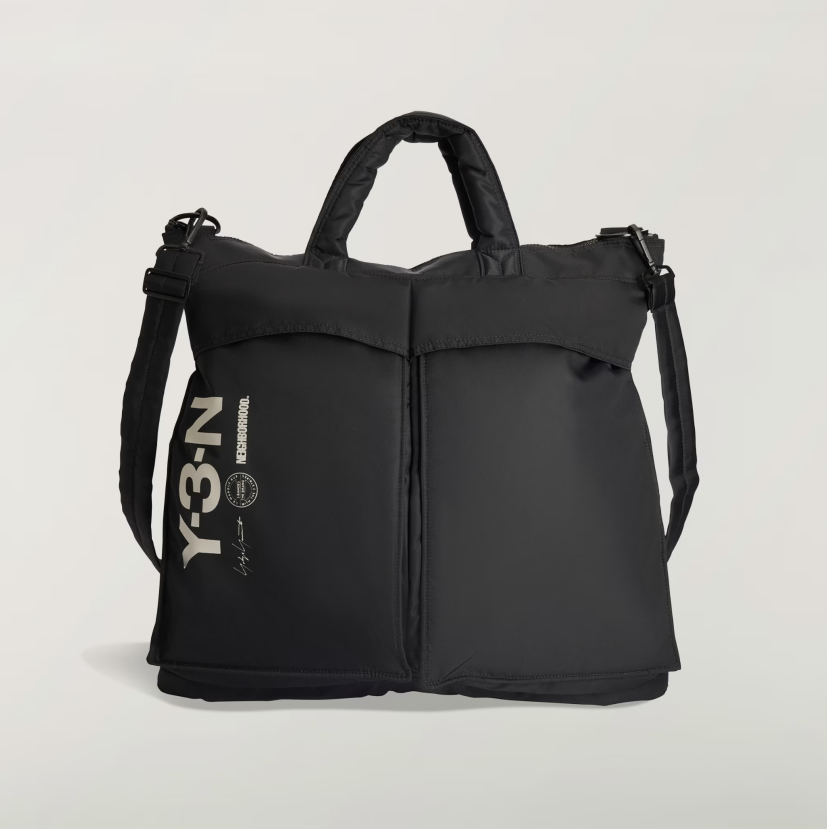 【 Y-3 x NBHD PADDED TOTE BAG 限定托特包 - 黑 】
