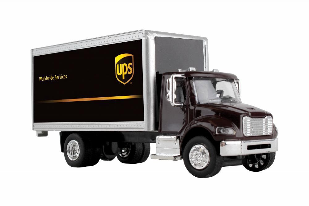 1/50 UPS優比速廂型車