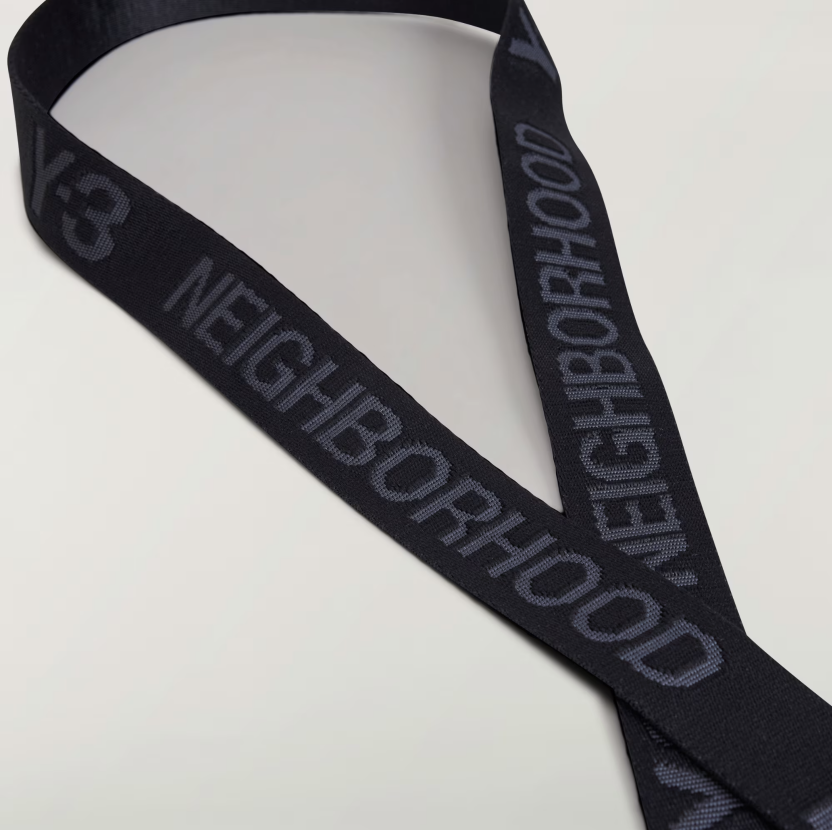 【 Y-3 x NBHD BELT 限定聯名皮帶 - 黑 】