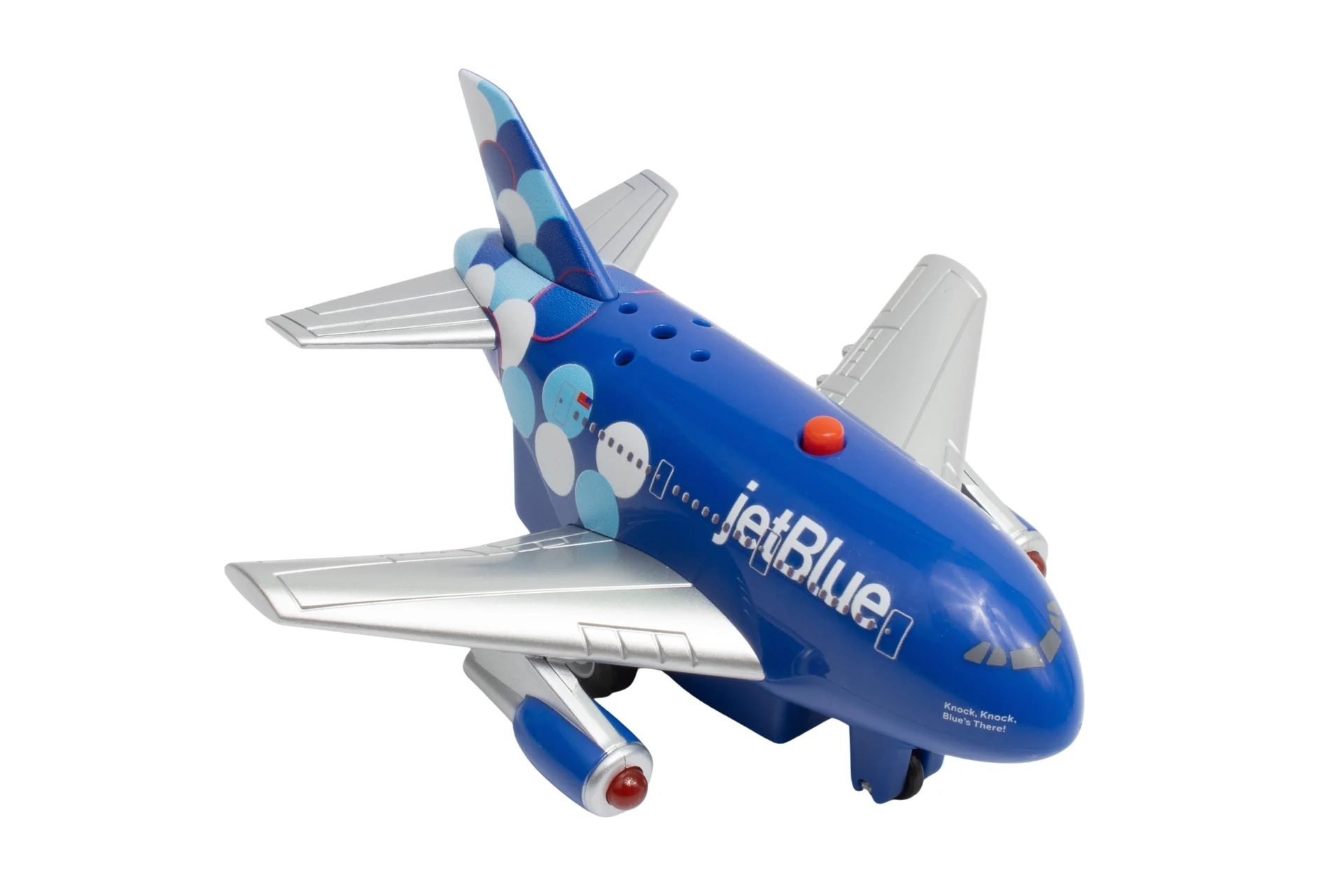 捷藍航空 聚光彩繪聲光迴力飛機玩具
