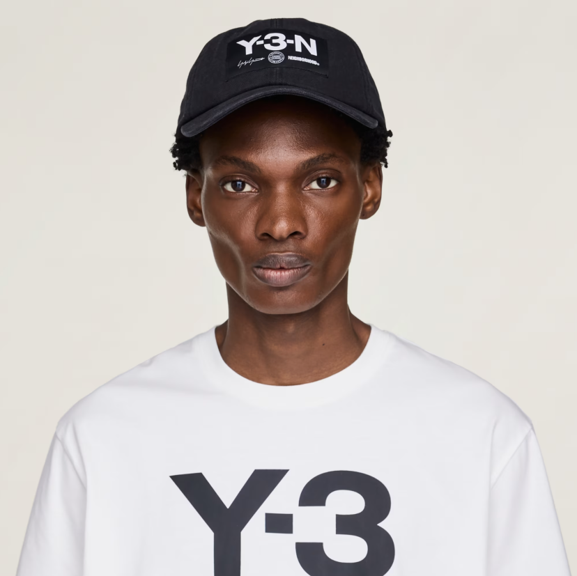【 Y-3 x NBHD CAP 限定復古老帽 - 黑 】