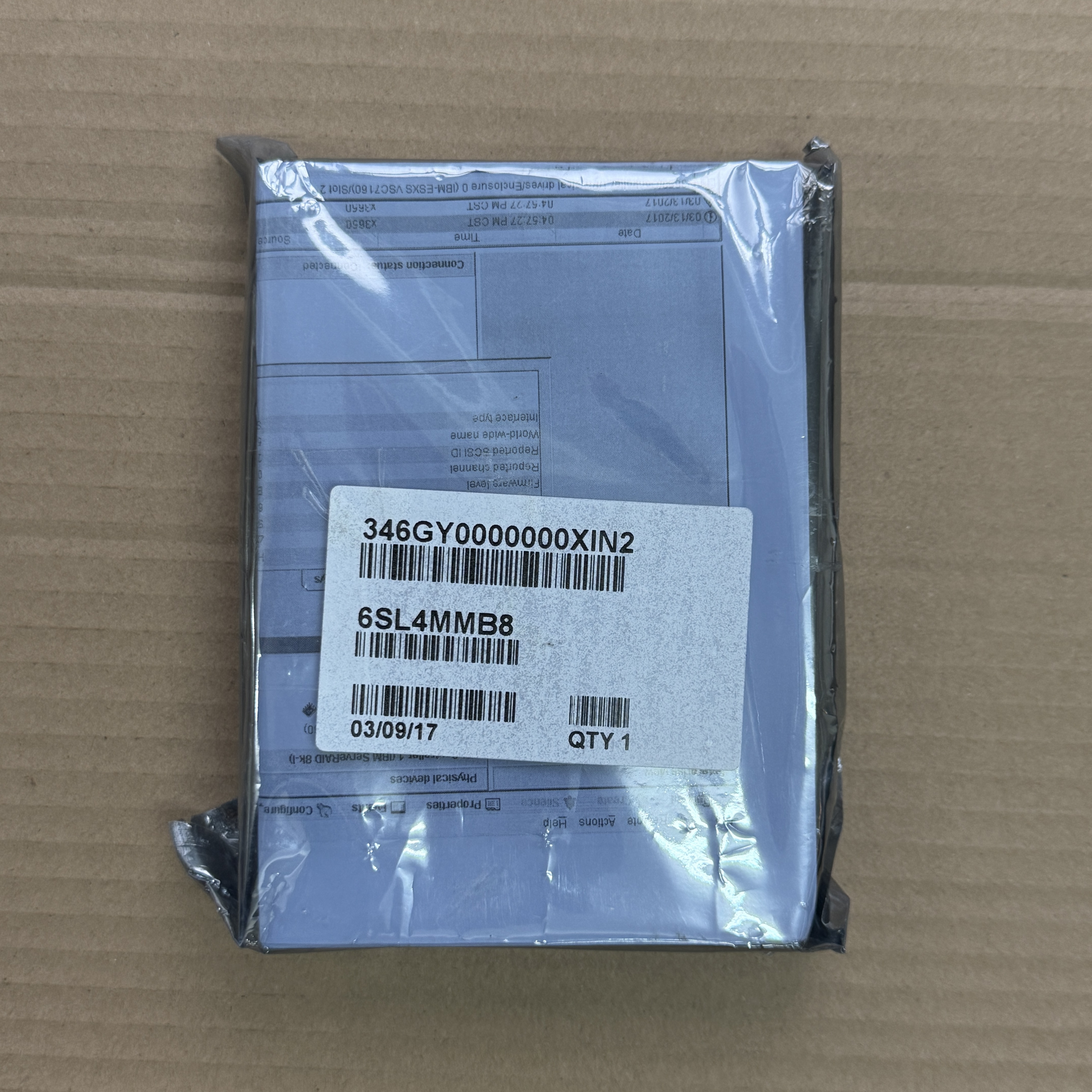 346GY DELL 3.5" 600GB 15K SAS HDD (翻新)