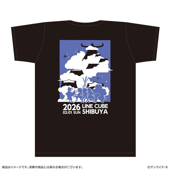 245761 Pbandai 預訂 2026/4月 魔神英雄伝ワタル 超！感謝祭 Tシャツ【魔神英雄伝ワタル 超！感謝祭 イベントグッズ事後通販】