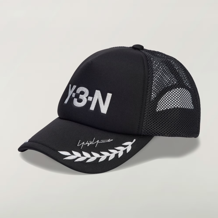 【 Y-3 x NBHD CAP 限定透氣網帽 - 黑 】