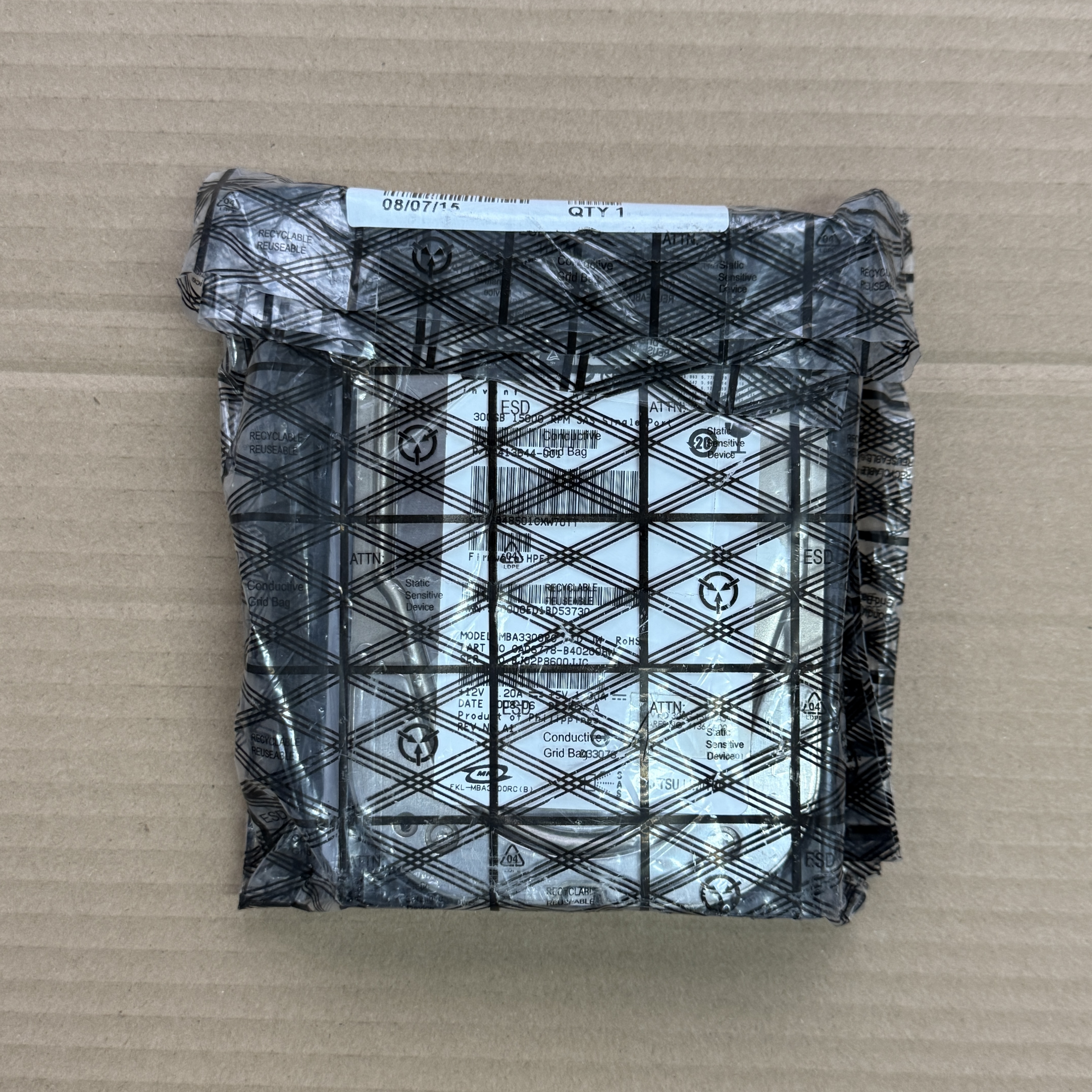 413647-001 HP 300GB 15,000 RPM SERIAL ATT (翻新)