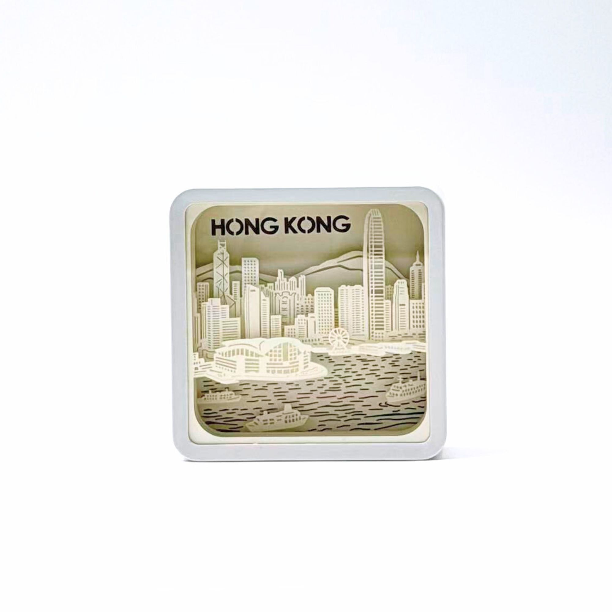 Victoria Harbour view paper night light 2