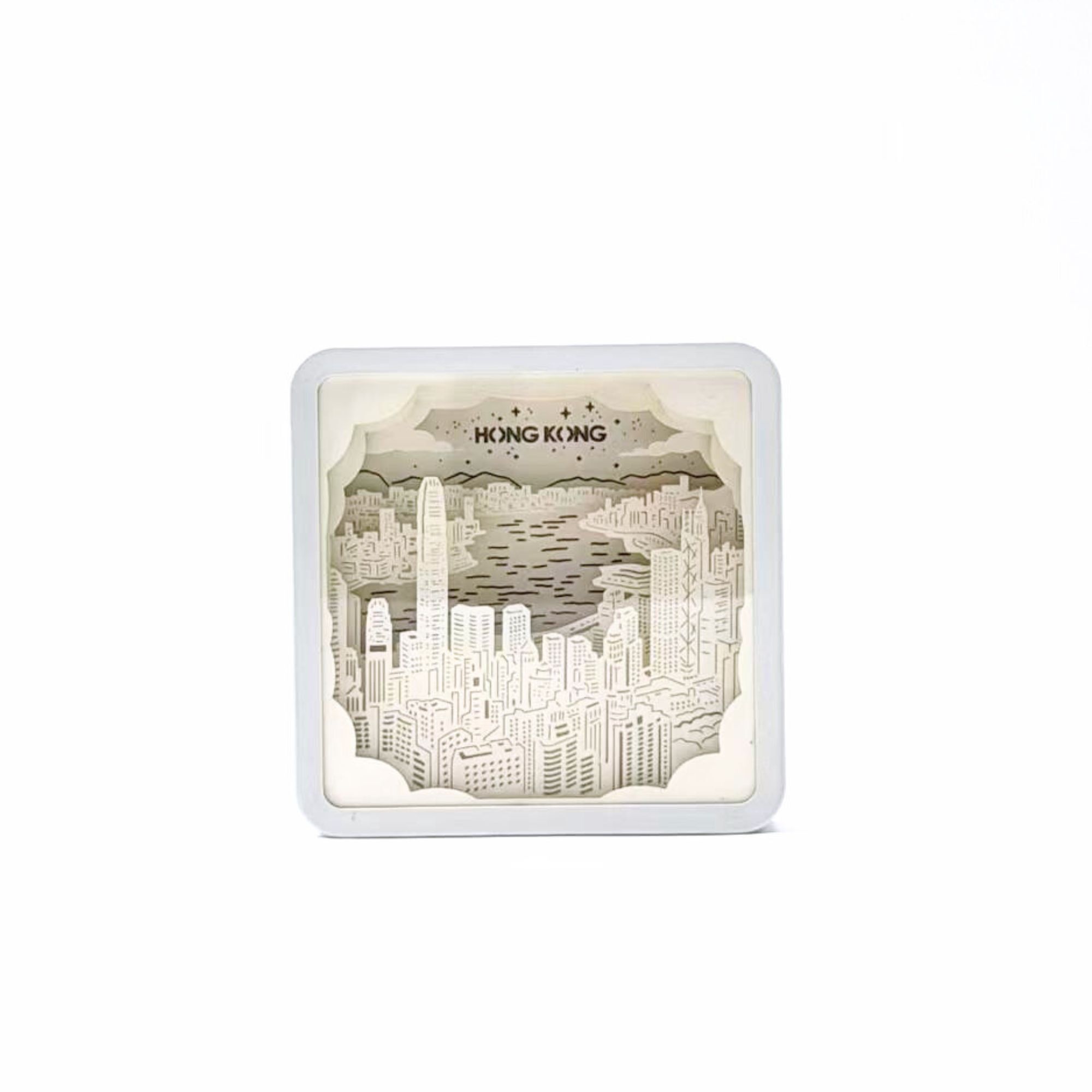 Victoria Harbour view paper night light 1